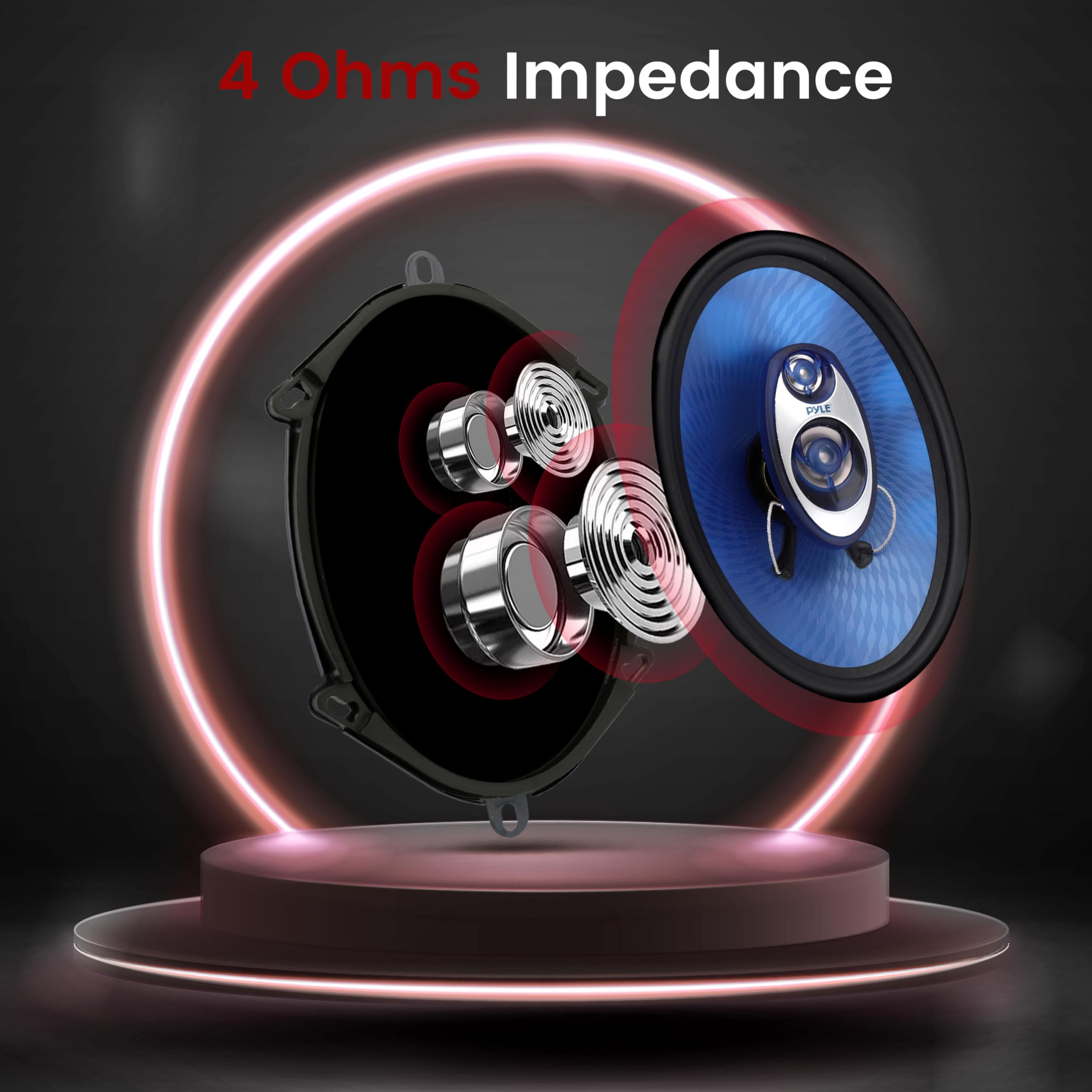 Foto 5 pulgar | Altavoz Pyle Pl573bl Para Coche, 5 X 7, 300 W, 4 Ohmios, 3 Vías - Venta Internacional.