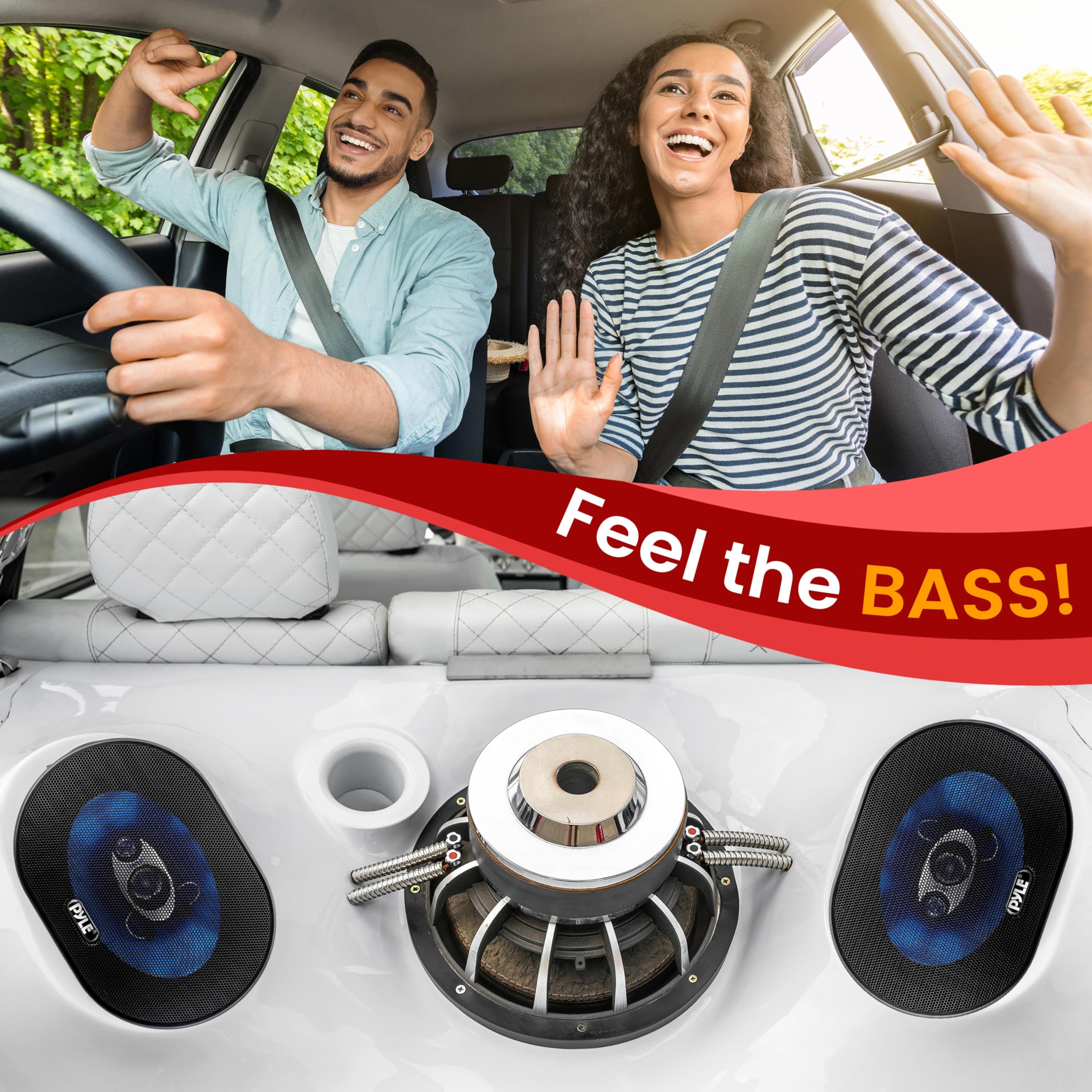 Foto 8 pulgar | Altavoz Pyle Pl573bl Para Coche, 5 X 7, 300 W, 4 Ohmios, 3 Vías - Venta Internacional.