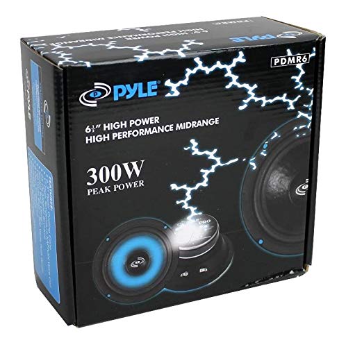 Foto 6 | Altavoz De Audio Para Coche De Gama Media Pyle Pdmr6, 6.5 Pulgadas, 300 W, 8 Ohmios - Venta Internacional.