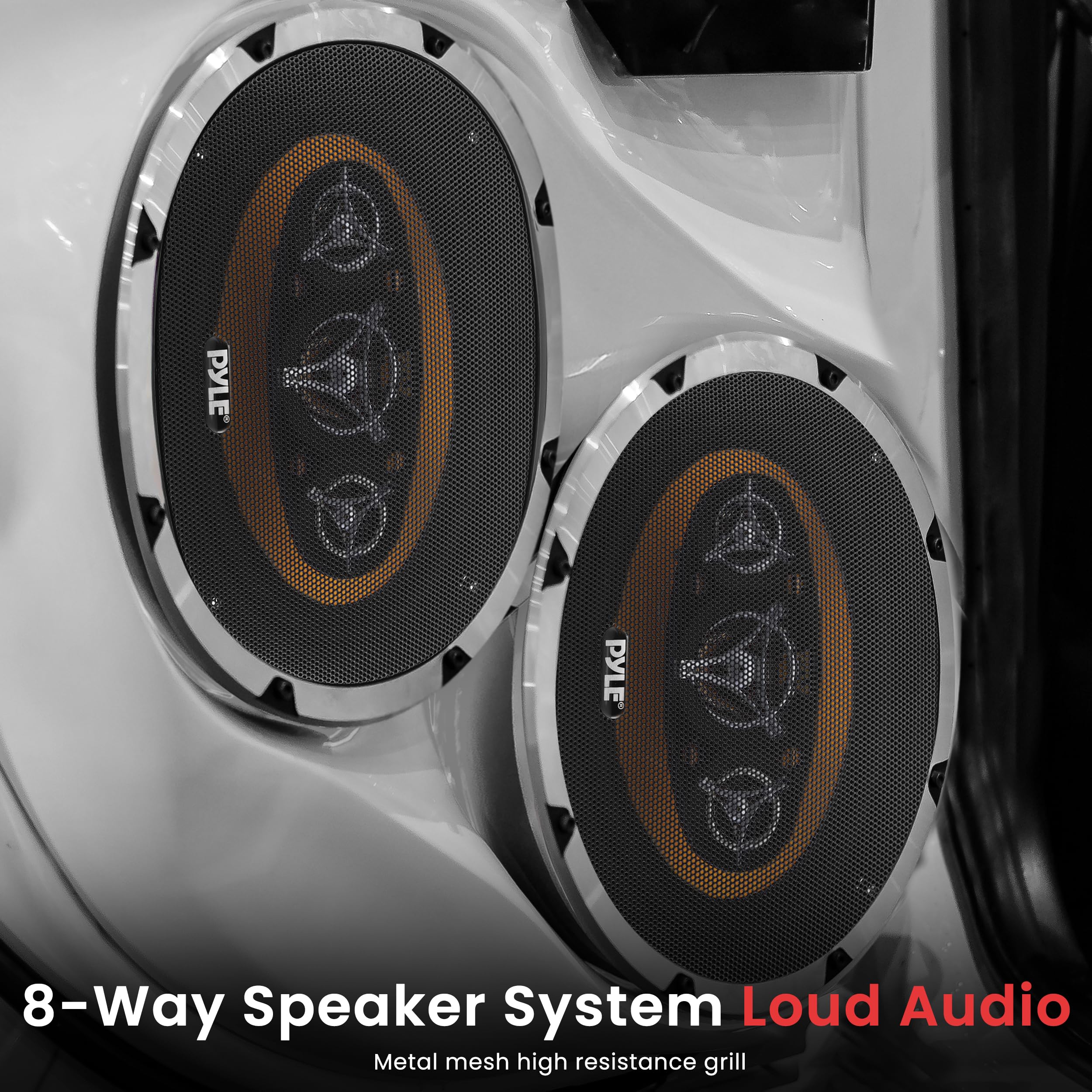 Foto 5 pulgar | Altavoz Para Coche Pyle Pro Plg69.8, 6 X 9, 500 W, 4 Ohmios, 120 Ml, Magnético - Venta Internacional.