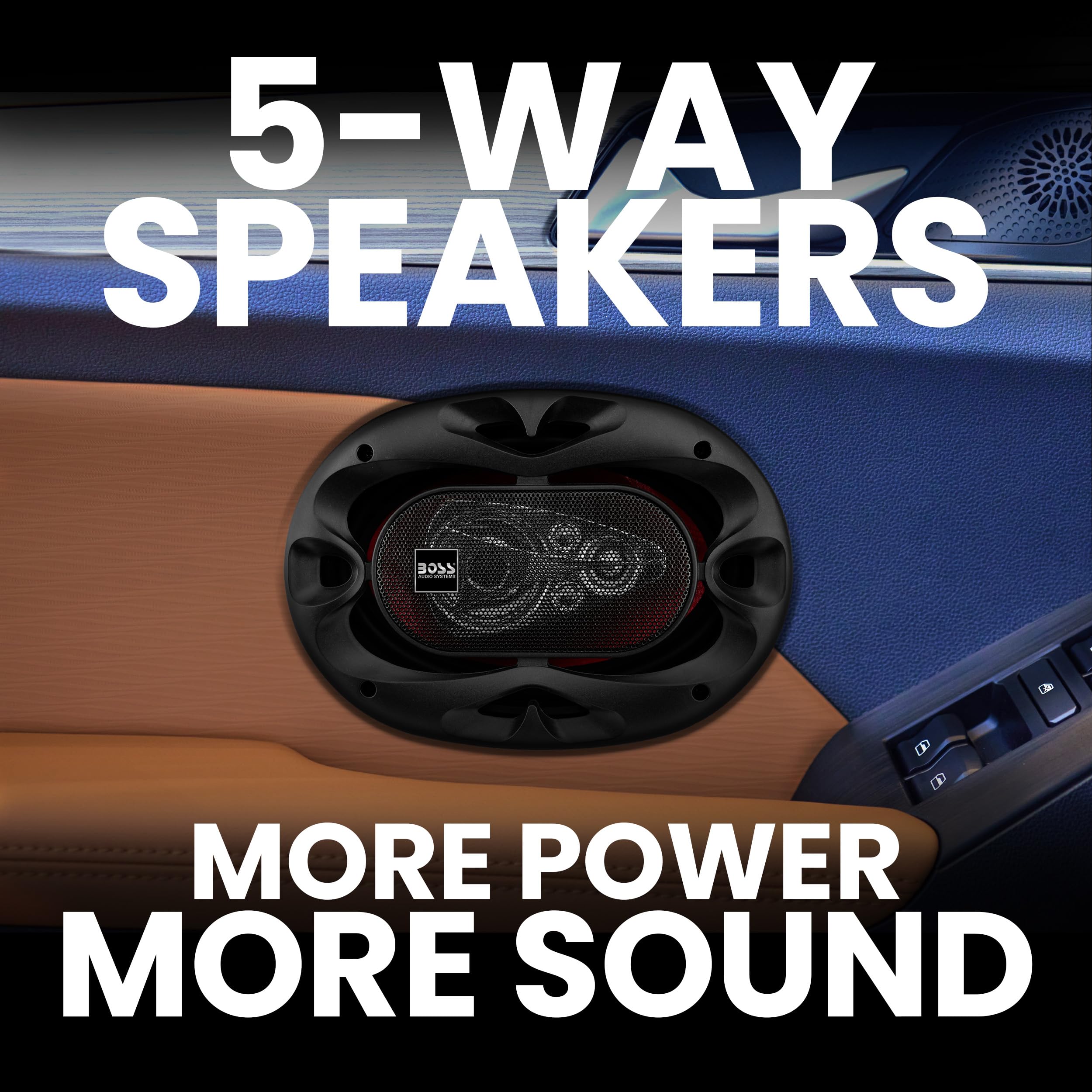 Foto 3 pulgar | Altavoces Para Puerta Con Audio Para Coche Boss Audio Systems Ch6950 6x9 - Venta Internacional.