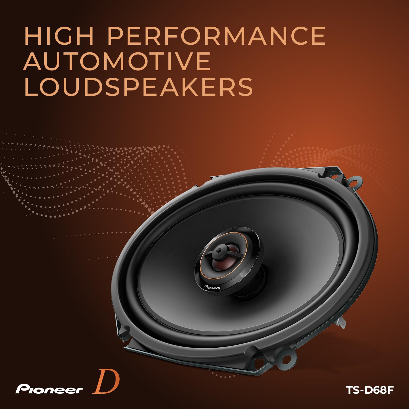Foto 3 | Altavoces Para Coche Pioneer Ts-d68f Serie D 6x8 De 2 Vías - Venta Internacional.