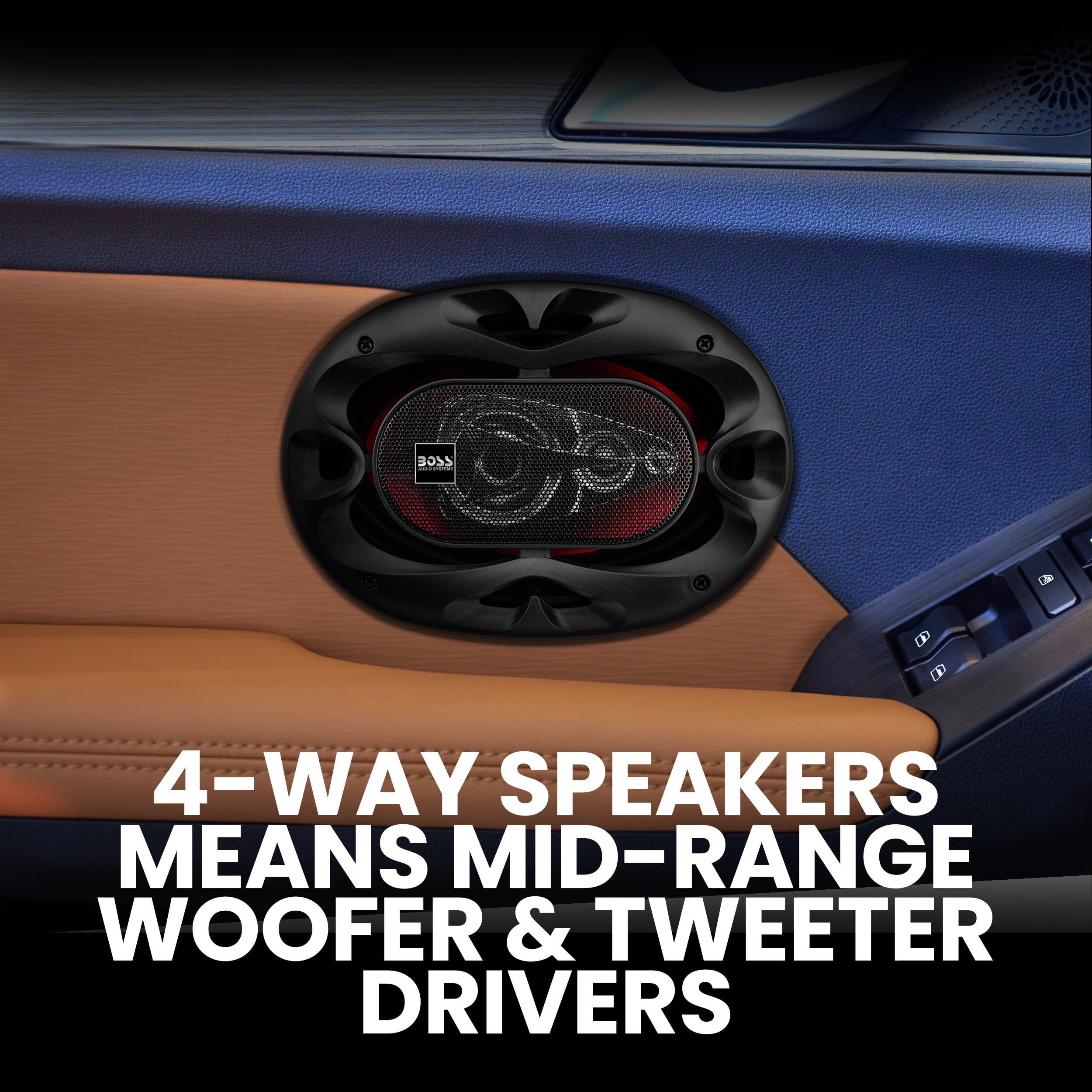 Foto 4 pulgar | Altavoces Para Puertas De Coche Boss Audio Systems Ch6940 6x9 - Venta Internacional.