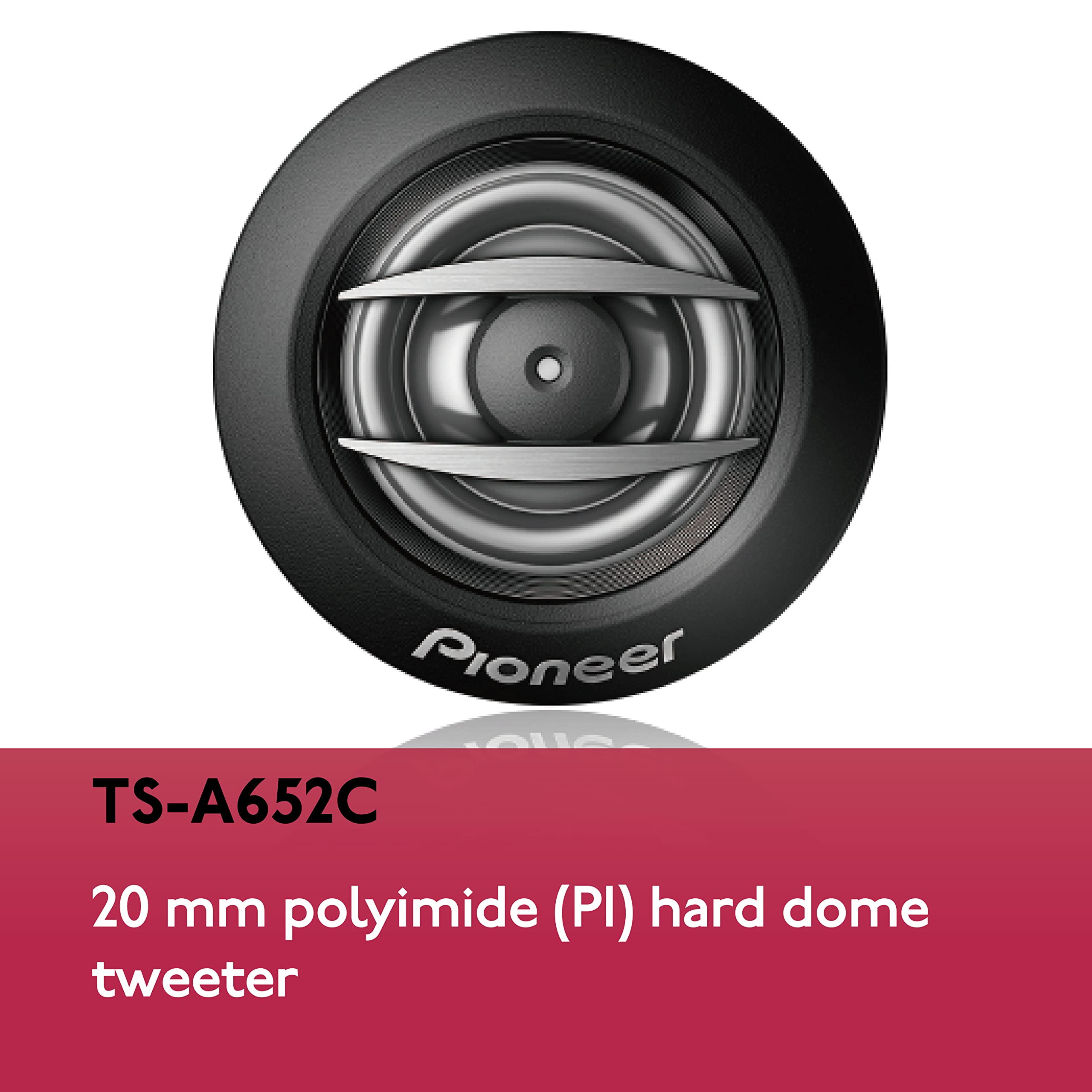 Foto 4 pulgar | Altavoces Para Coche Pioneer Ts-a652c, 2 Vías, 6.5 Pulgadas, Rango Completo - Venta Internacional.