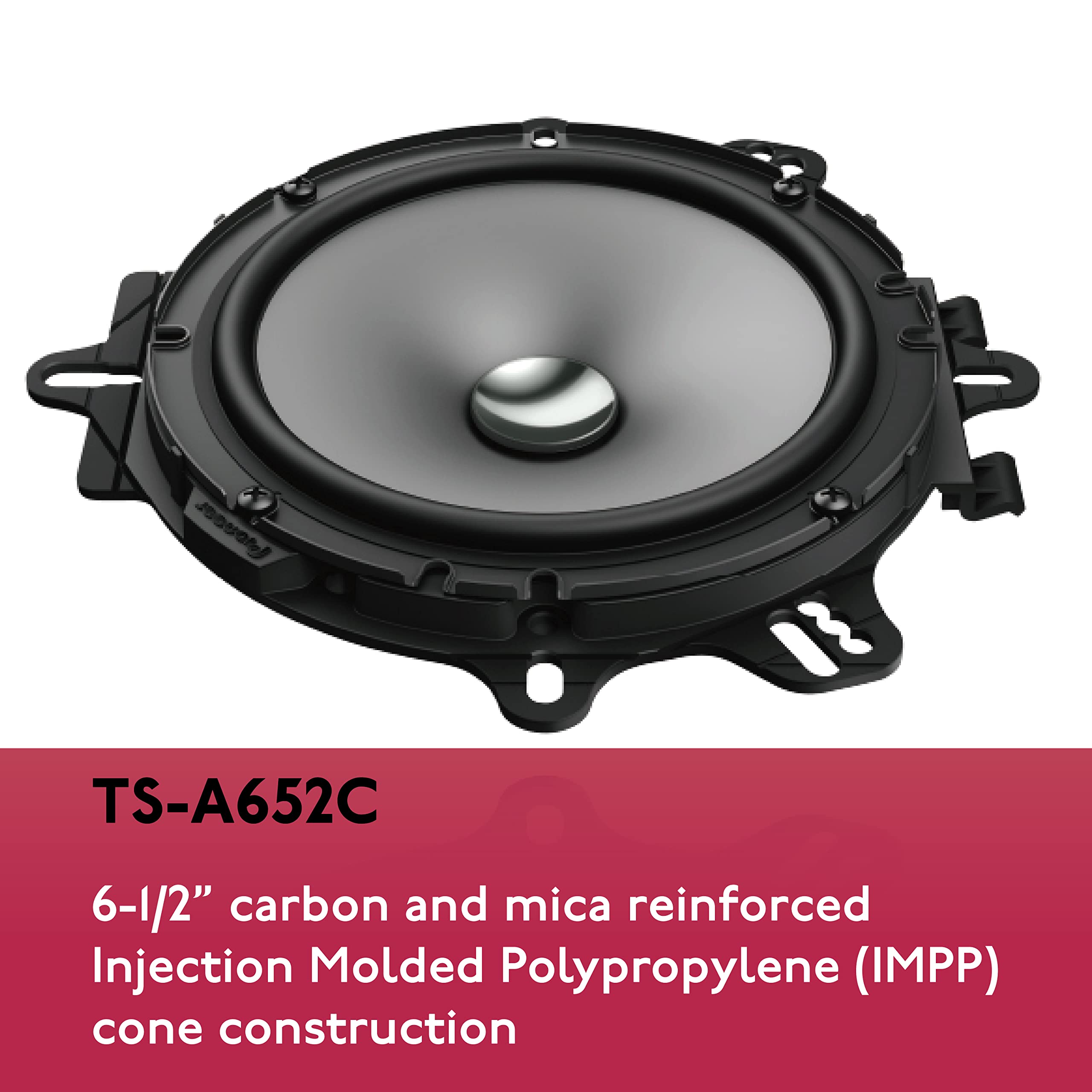 Foto 4 | Altavoces Para Coche Pioneer Ts-a652c, 2 Vías, 6.5 Pulgadas, Rango Completo - Venta Internacional.