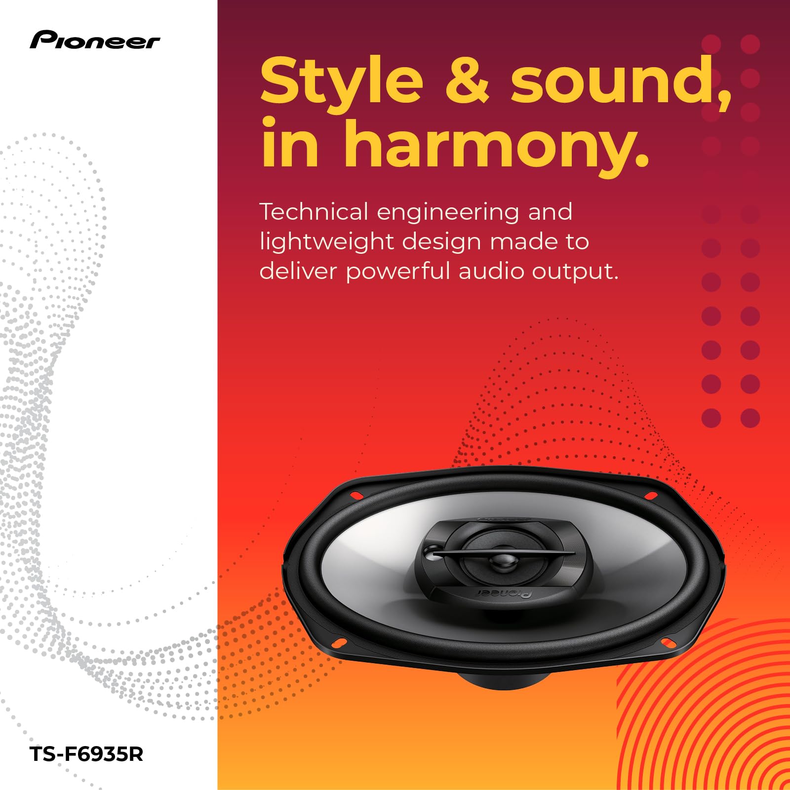 Foto 3 | Altavoces Pioneer Ts-f6935r 230 w-Venta Internacional