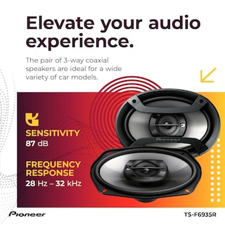 Foto 5 | Altavoces Pioneer Ts-f6935r 230 w-Venta Internacional
