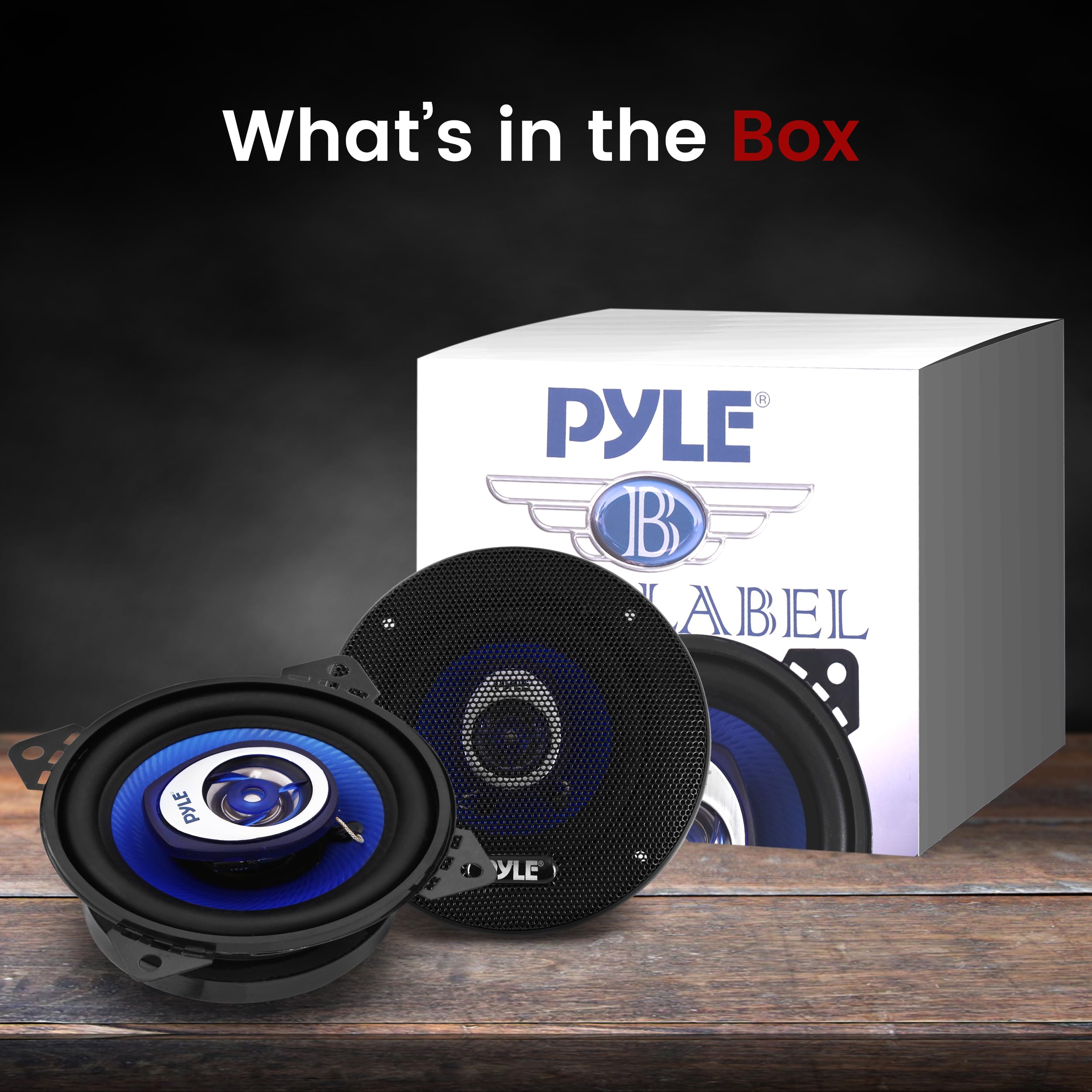 Foto 2 | Altavoz De Sonido Para Coche Pyle De 5.25 Pulgadas, Azul Polivinílico Mejorado, 200 W, 4 Ohmios - Venta Internacional.