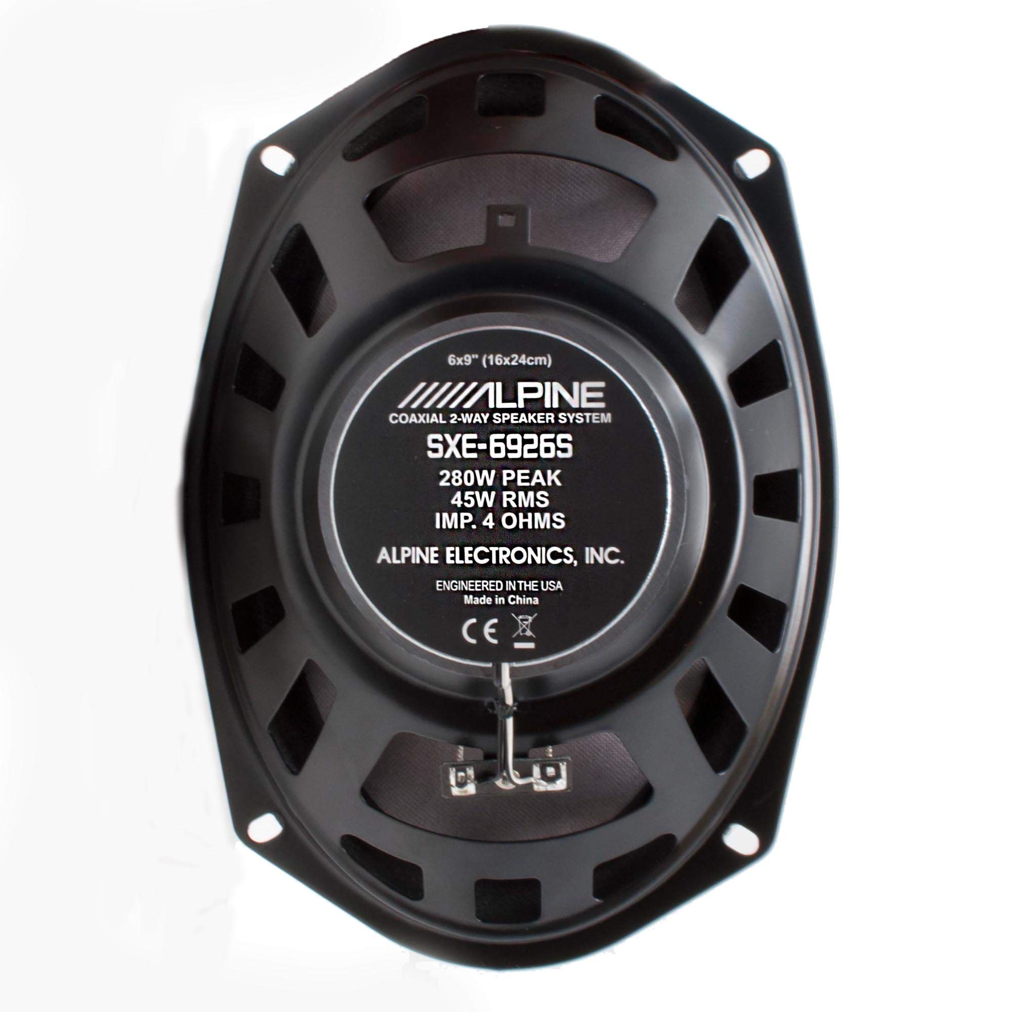 Foto 8 pulgar | Altavoz Alpine Sxe-6926s 6x9, 2 Vías, Coaxial, 45 W, 4 Ohmios - Venta Internacional.