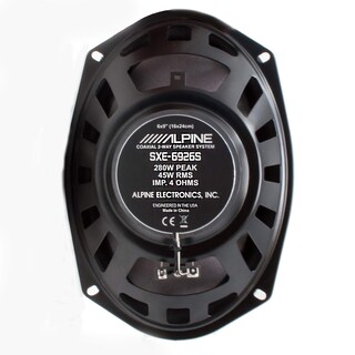 Foto 7 | Altavoz Alpine Sxe-6926s 6x9, 2 Vías, Coaxial, 45 W, 4 Ohmios - Venta Internacional.
