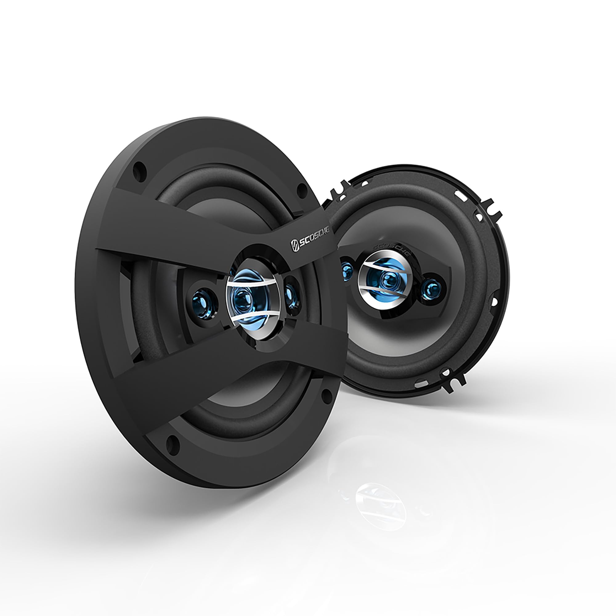 Foto 1 | Altavoces Para Puerta De Coche Scosche Hd6504 6.5, 4 Vías, 200 W, 1 Par - Venta Internacional.