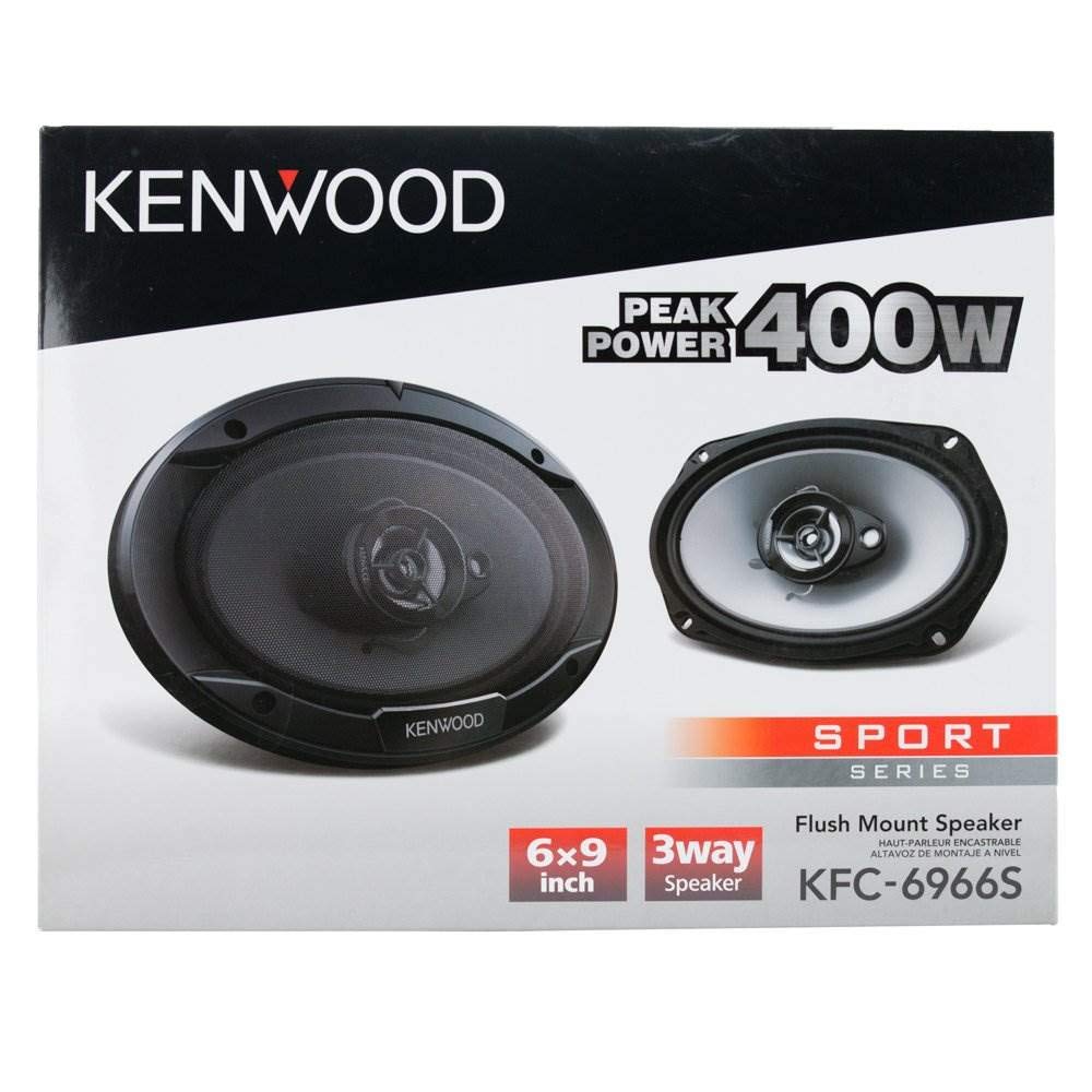Foto 8 pulgar | Altavoz Para Coche Kenwood Kfc-6966s 400w 3 Vías 6x9 - Venta Internacional.