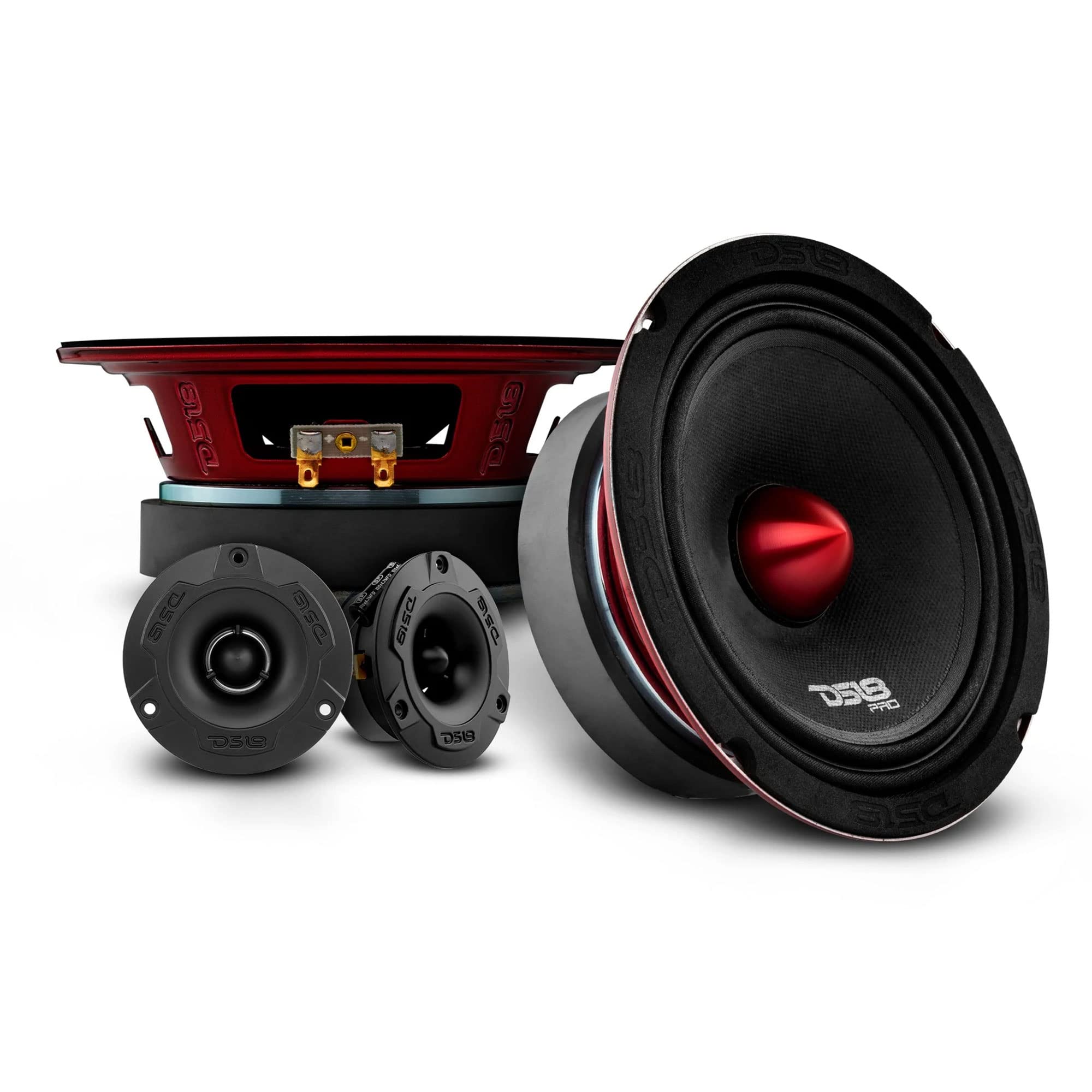 Foto 1 | Paquete De Altavoces Para Coche Ds18 De Gama Media  Tweeters De 6.5 Pulgadas Y 1 Pulgada - Venta Internacional.