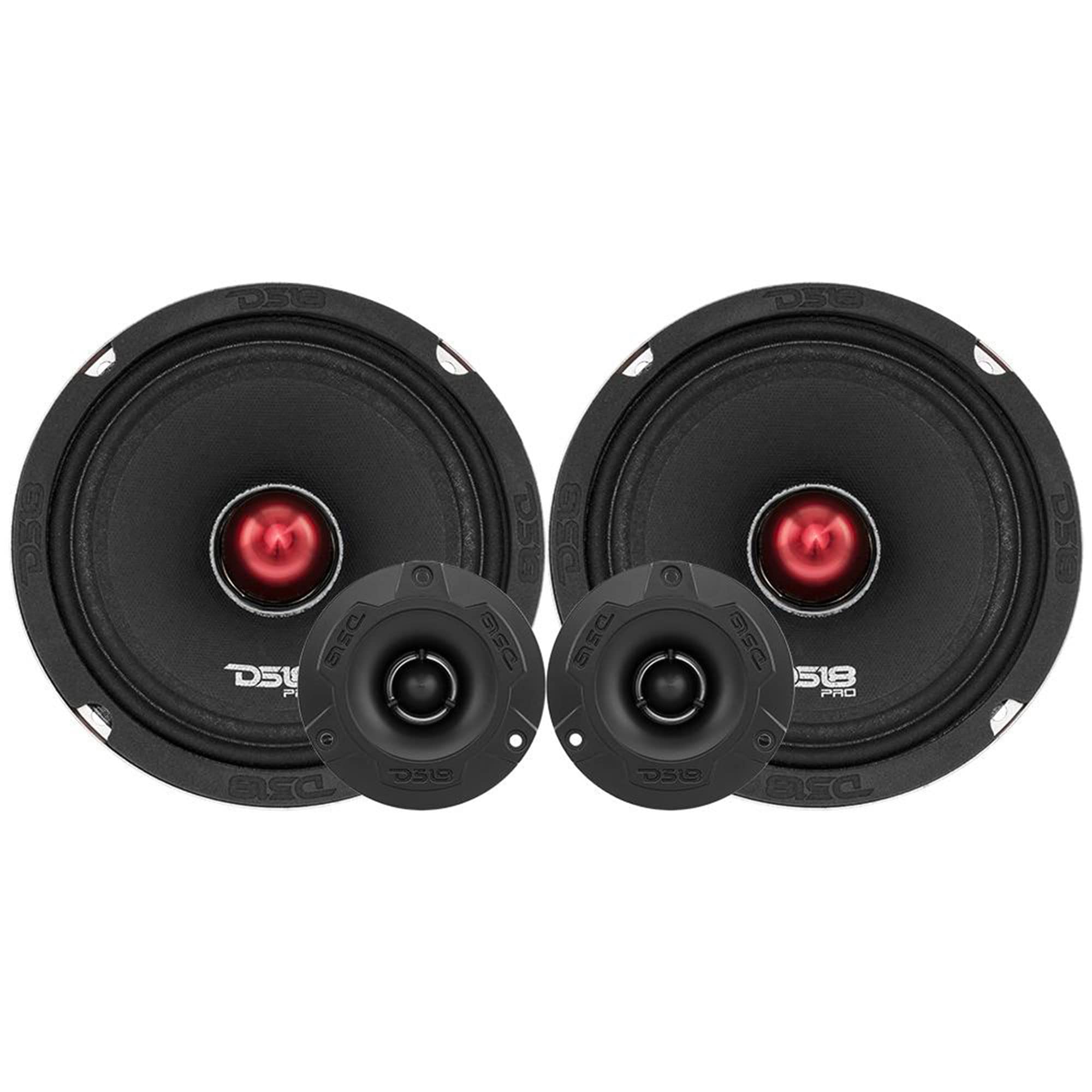 Foto 3 | Paquete De Altavoces Para Coche Ds18 De Gama Media  Tweeters De 6.5 Pulgadas Y 1 Pulgada - Venta Internacional.