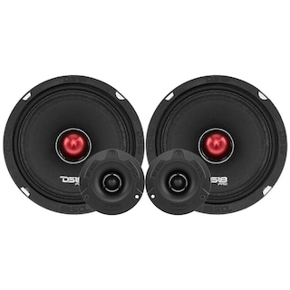 Foto 3 | Paquete De Altavoces Para Coche Ds18 De Gama Media Tweeters De 6.5 Pulgadas Y 1 Pulgada - Venta Internacional.