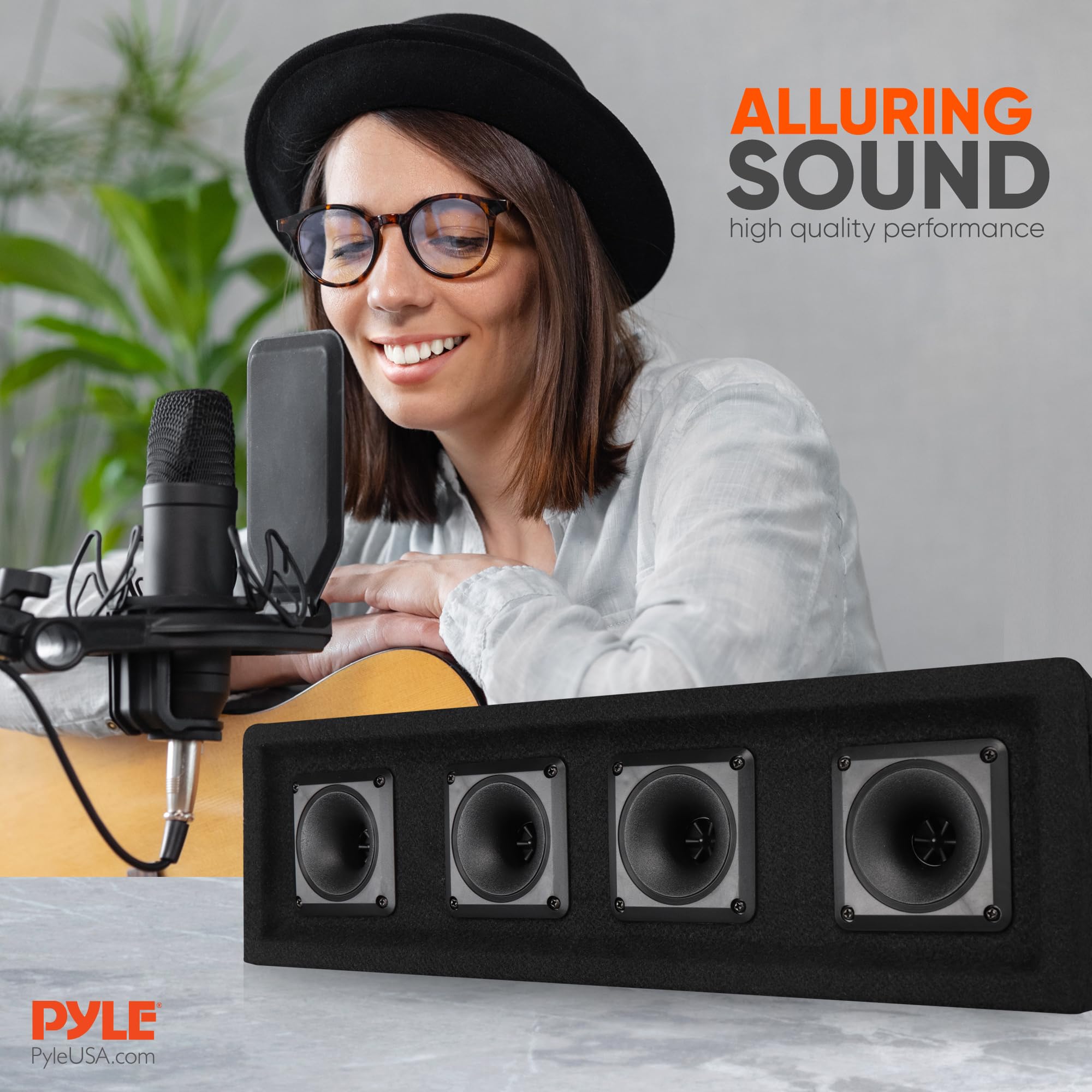 Foto 8 pulgar | Sistema De Altavoces Para Dj Pyle-pro De 4 Vías  300 W De Potencia  150 W Rms  Negro - Venta Internacional.