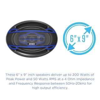 Foto 3 | Altavoz Jensen 2 Piezas 400 W-Venta Internacional