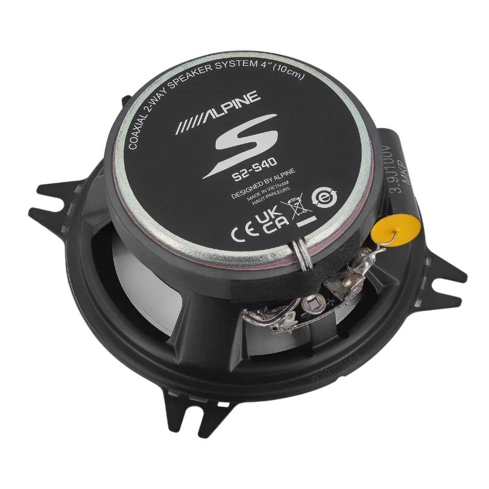 Foto 4 | Set De Altavoces Coaxiales Alpine S2-s40 Next-gen S-series 4'' - Venta Internacional.