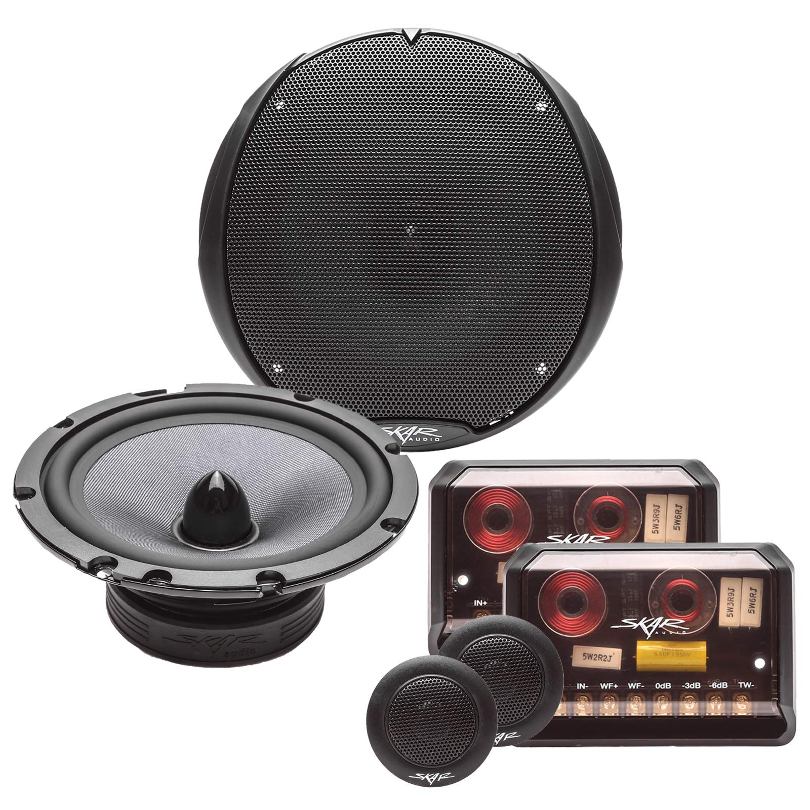 Foto 2 pulgar | Sistema De Altavoces Por Componentes Skar Audio Tx65c 6.5 De 2 Vías - Venta Internacional.