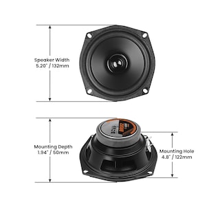 Foto 3 | Altavoces Para Coche Boss Audio Systems Brs52 De 5 25'' 60 W 4 Ohmios - Venta Internacional.