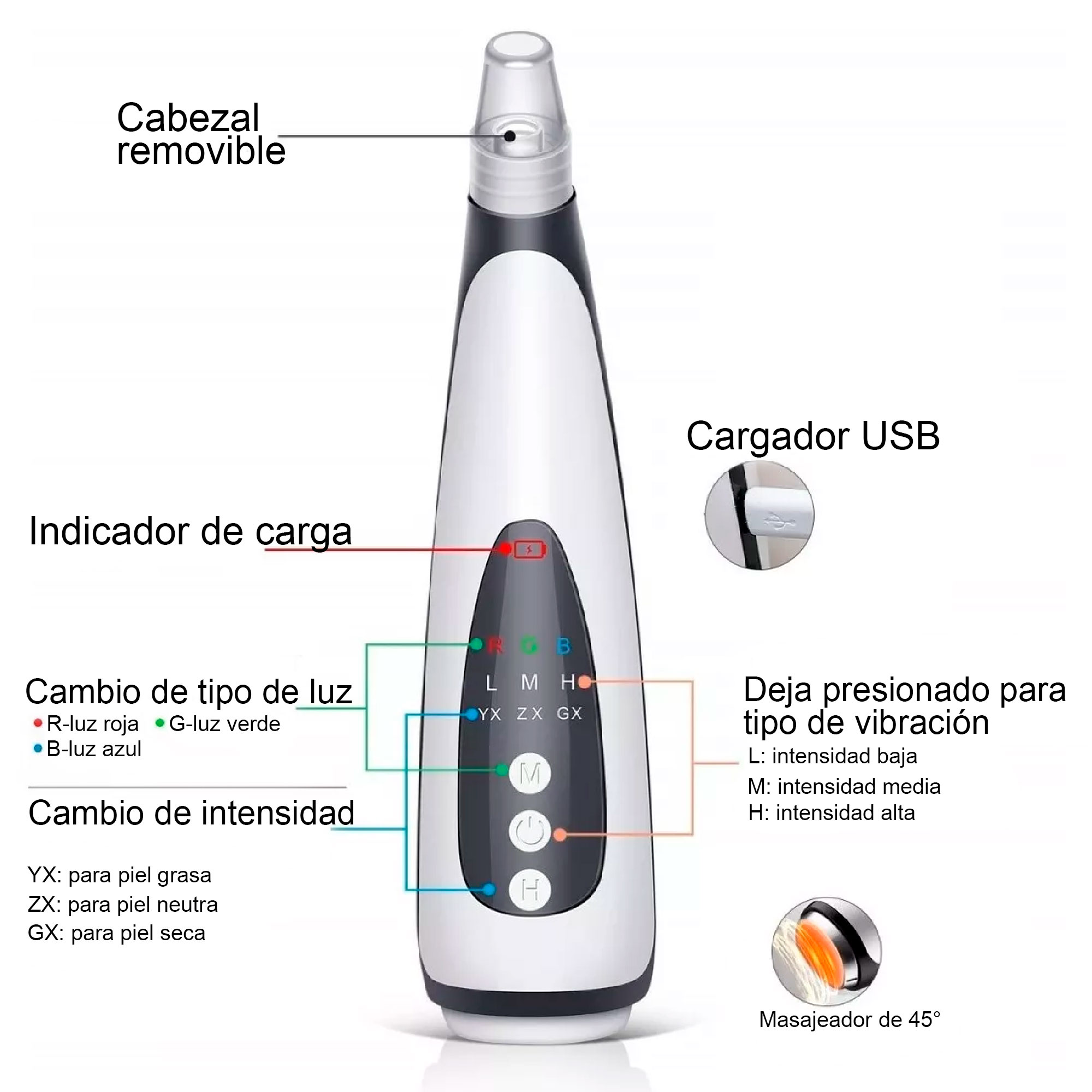 Foto 7 pulgar | Removedor Vak 356 Puntos Negros