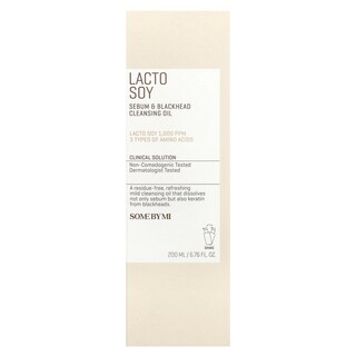 Foto 2 | Aceite Limpiador Some By Mi Lacto Soja Sebum & Blackhead 200 Ml - Venta Internacional.