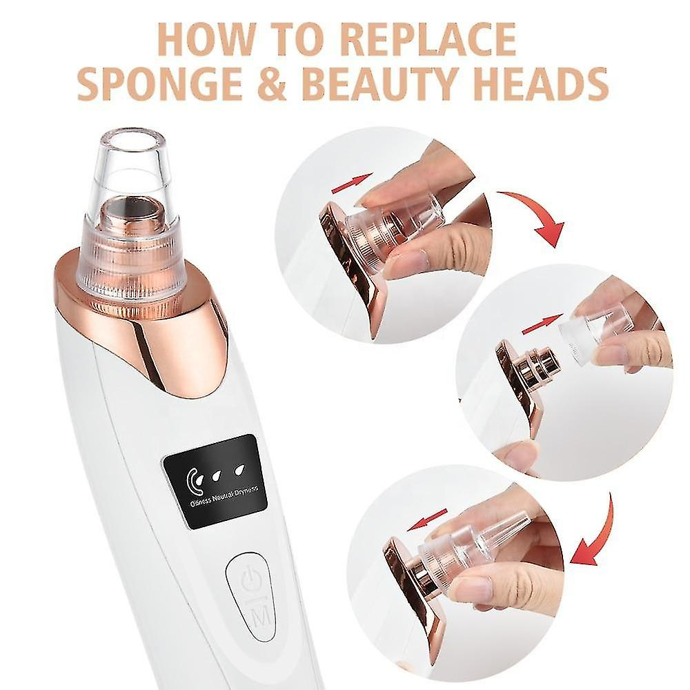 Foto 6 pulgar | Limpiador Facial  Extractor De Puntos Negros  Aspiradora De Poros Recargable - Venta Internacional.