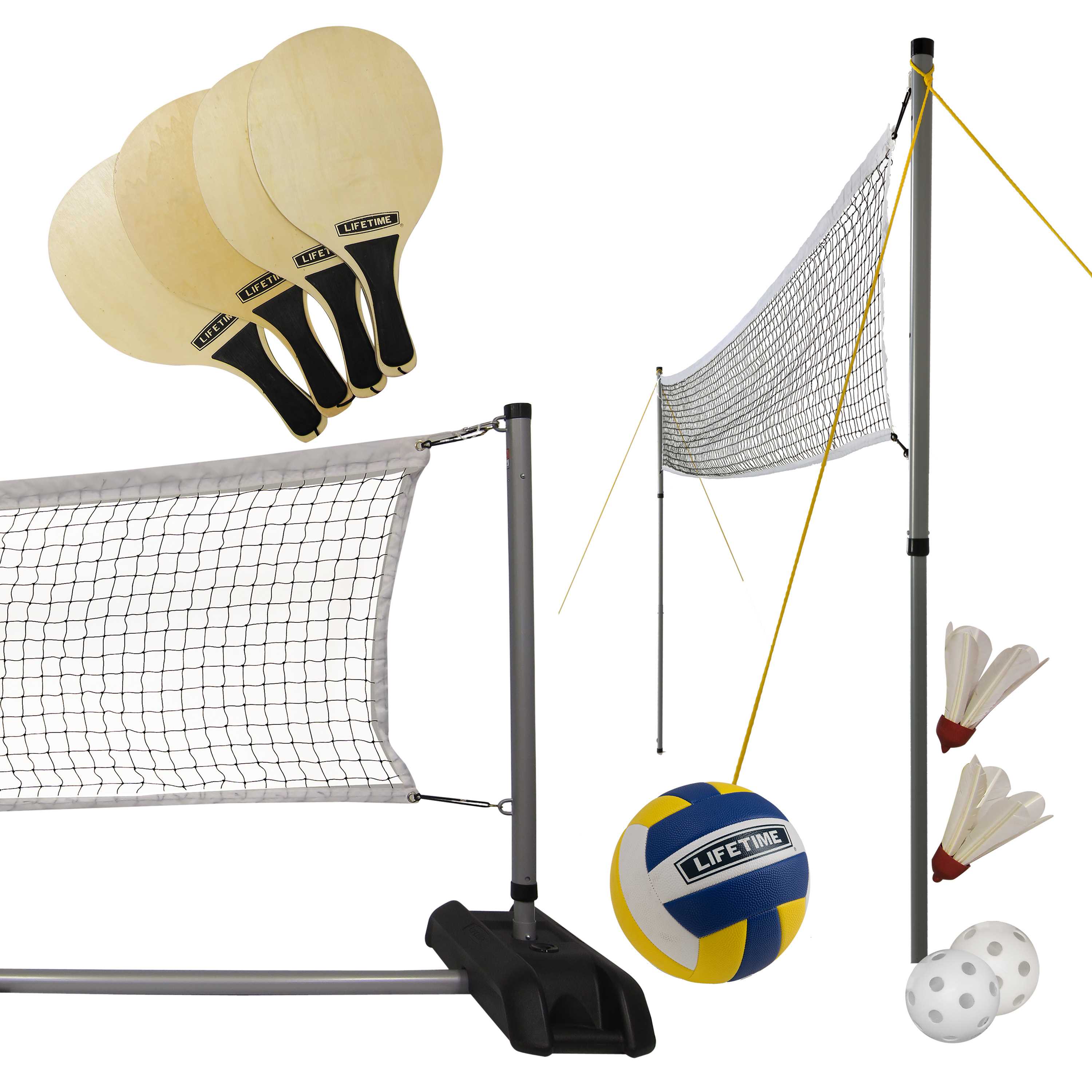 Set Pickeball Voleibol Lifetime 90541 Multicolor