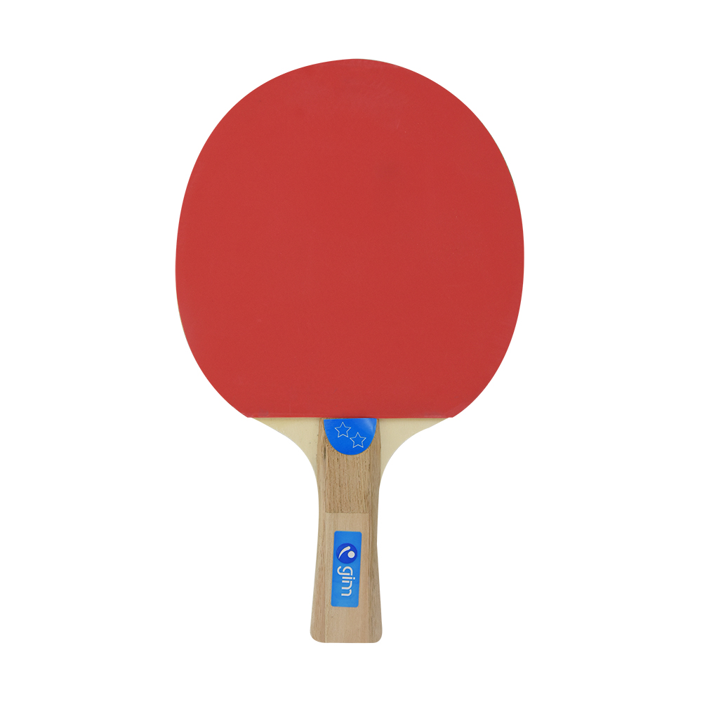 Raqueta de Ping Pong Gim Vc090201-1 Color Rojo