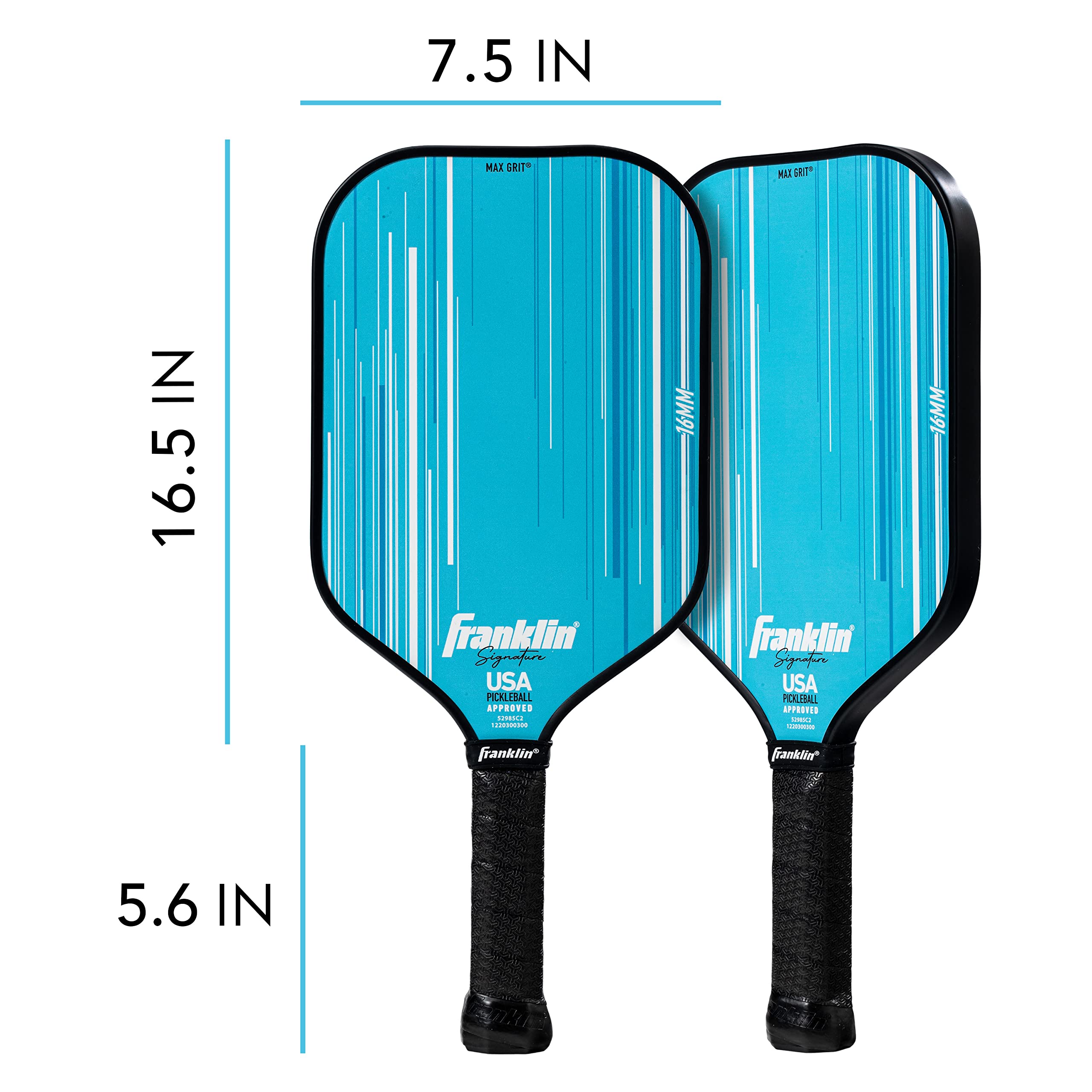 Foto 3 pulgar | Paleta De Pickleball Franklin Sports Signature Series Pro Blue - Venta Internacional.
