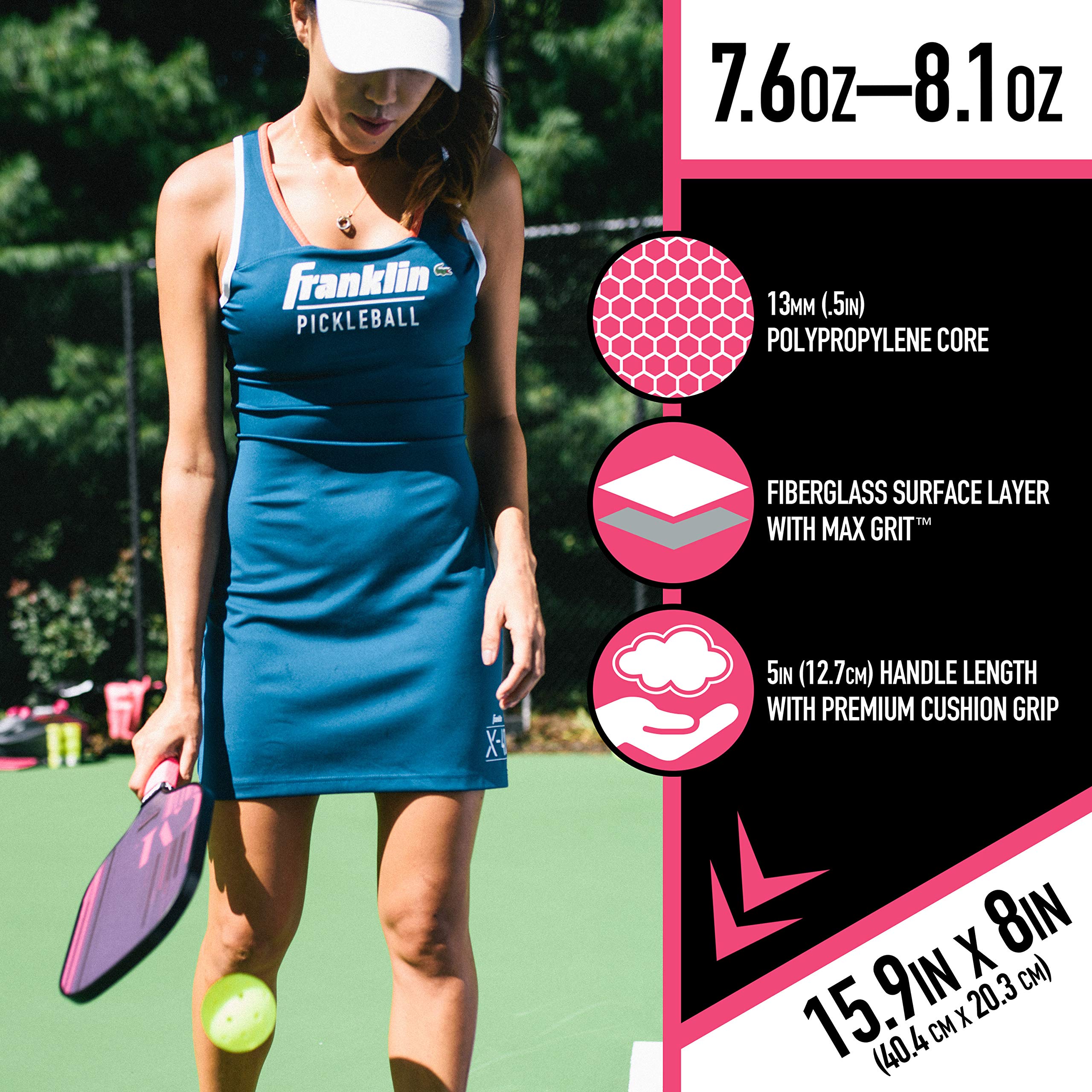 Foto 5 pulgar | Pickleball Paddle Franklin Sports Pro Tournament Maxgrit - Venta Internacional.