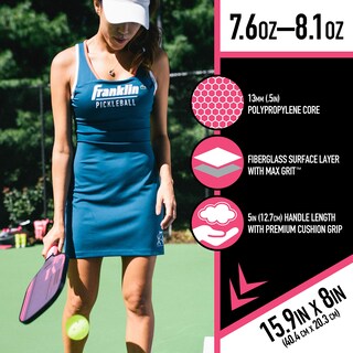 Foto 4 | Pickleball Paddle Franklin Sports Pro Tournament Maxgrit - Venta Internacional.