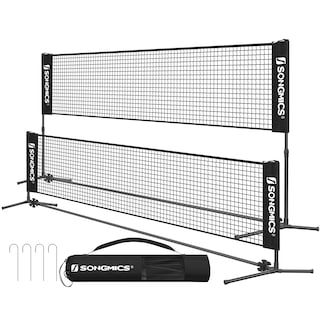 Foto 1 | Red De Bádminton Y Voleibol Songmics Msyq400h De 4 M Con Bastones
