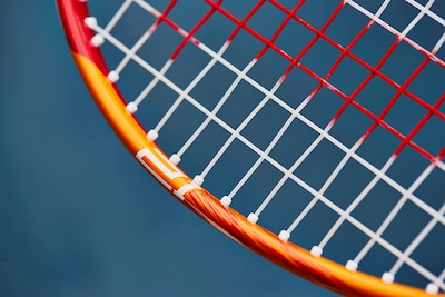 Foto 4 | Raqueta De Tenis Recreativa Wilson Us Open 21 Para Jóvenes Y Jóvenes, Roja Y Amarilla - Venta Internacional.