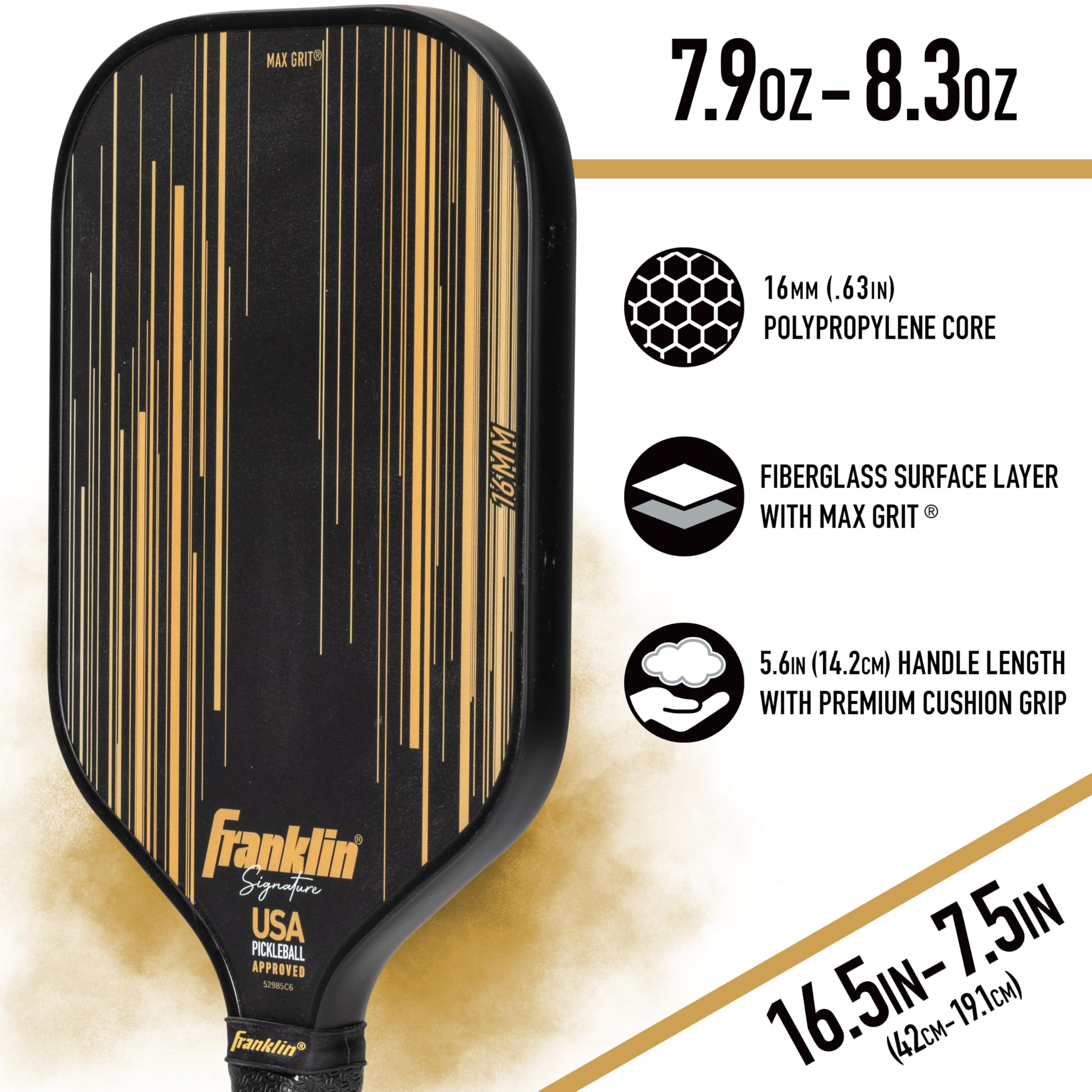 Foto 7 pulgar | Paleta De Pickleball Franklin Sports Signature Series Pro - Venta Internacional.