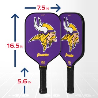 Foto 2 | Pickleball Paddle Franklin Sports Minnesota Vikings Nfl - Venta Internacional.