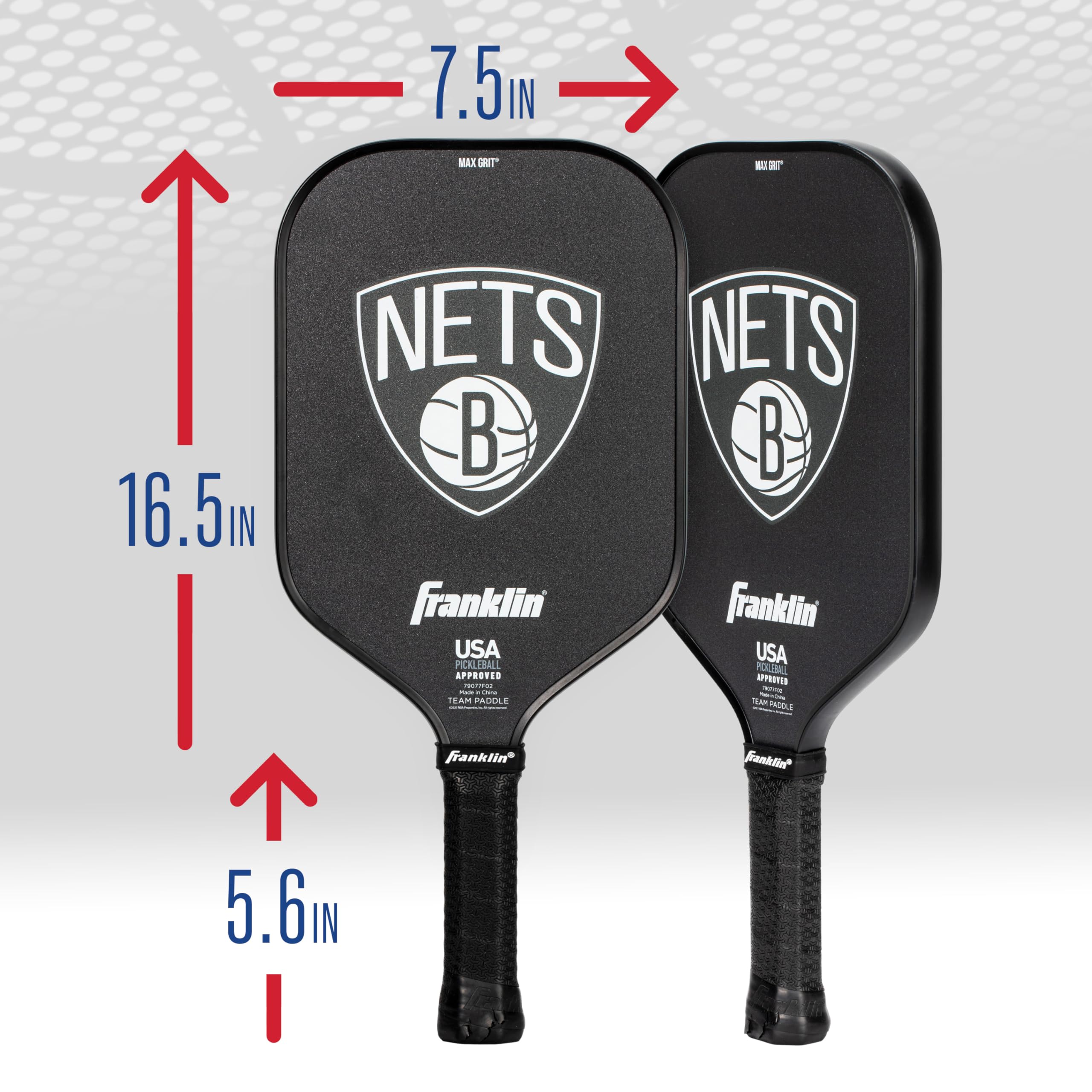 Foto 2 | Pickleball Paddle Franklin Sports Nba Brooklyn Nets - Venta Internacional.