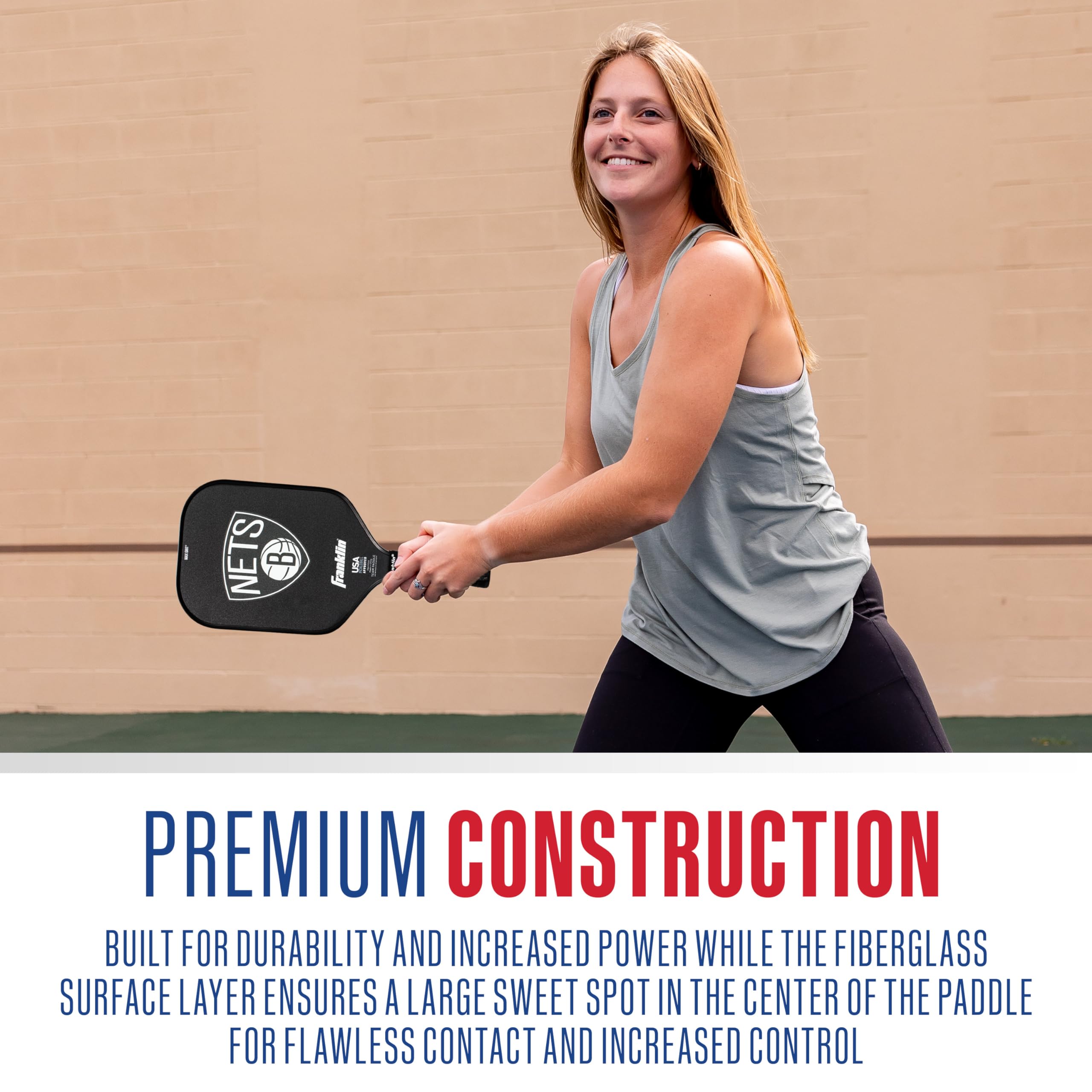 Foto 5 | Pickleball Paddle Franklin Sports Nba Brooklyn Nets - Venta Internacional.