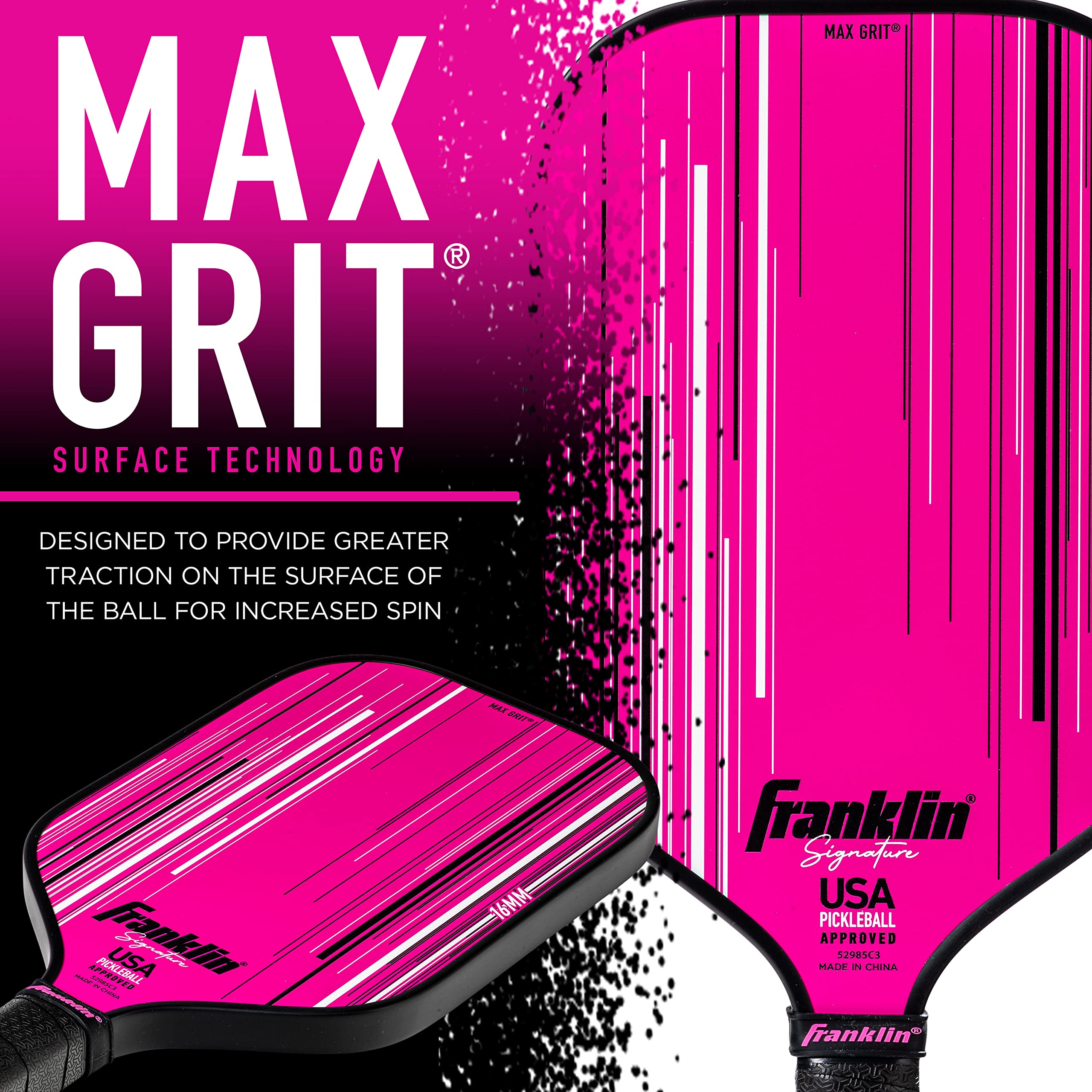 Foto 8 pulgar | Paleta De Pickleball Franklin Sports Signature Series Pro Pink - Venta Internacional.