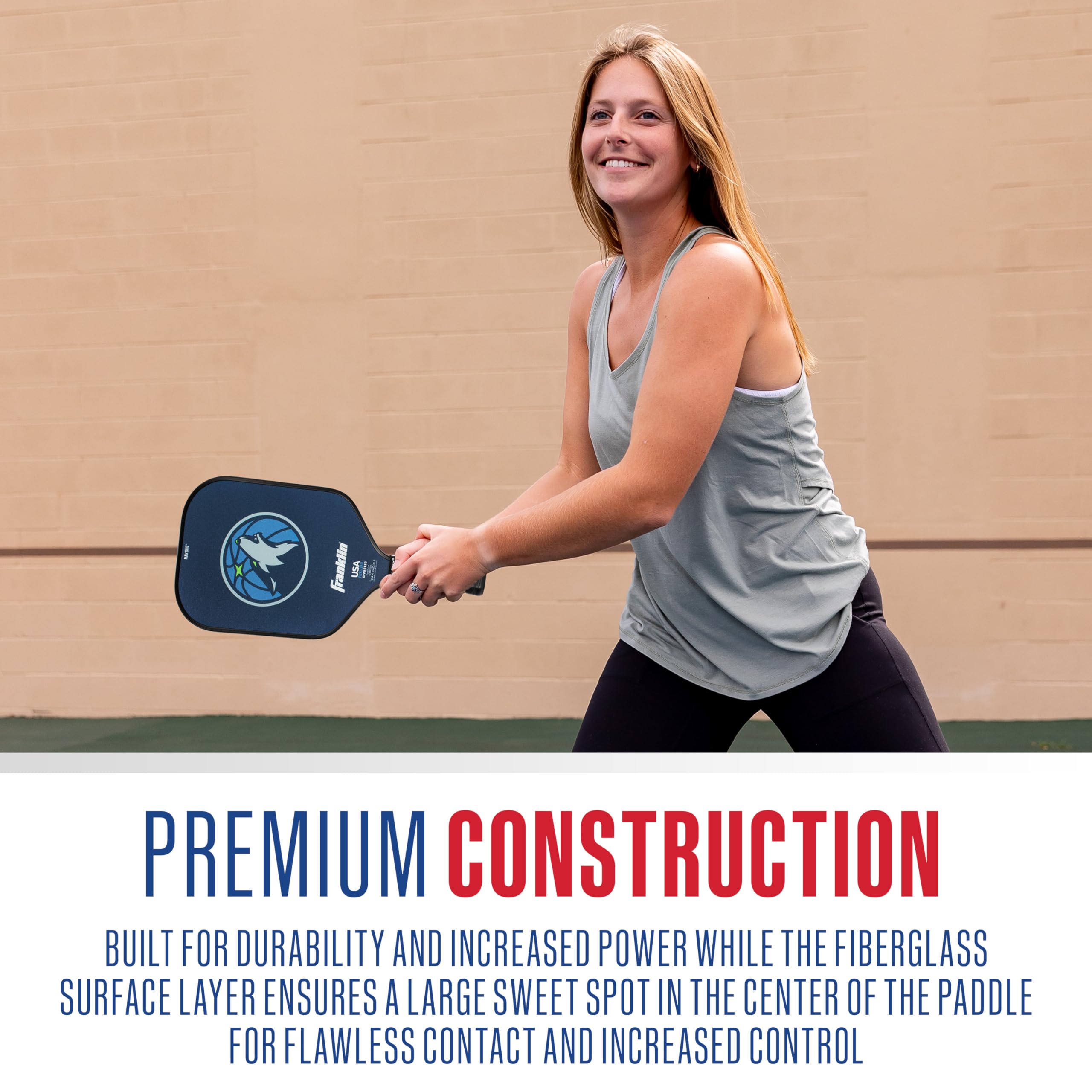 Foto 5 | Pickleball Paddle Franklin Sports Nba Minnesota Timberwolves - Venta Internacional.
