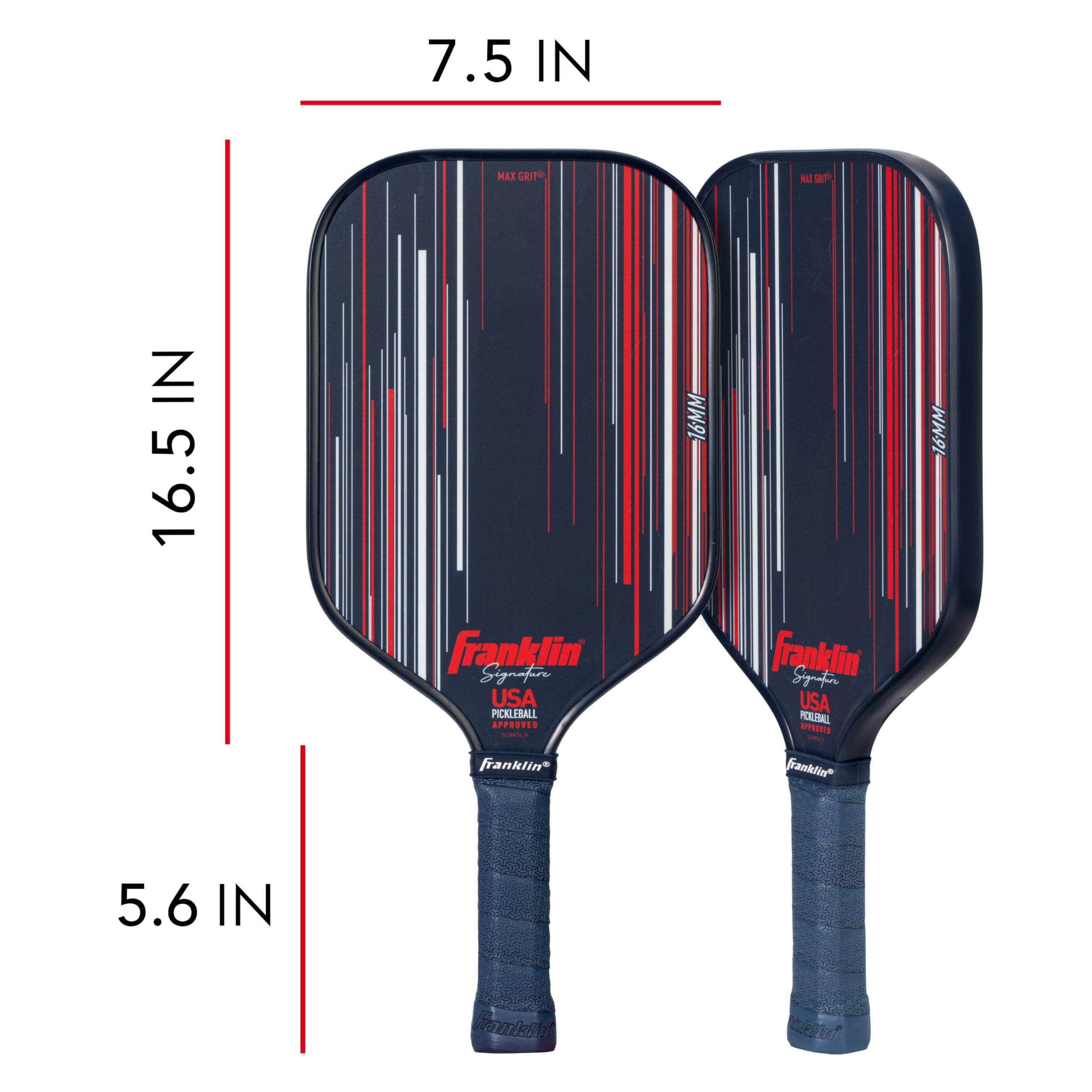 Foto 3 pulgar | Paleta De Pickleball Franklin Sports Signature Series Pro Navy - Venta Internacional.