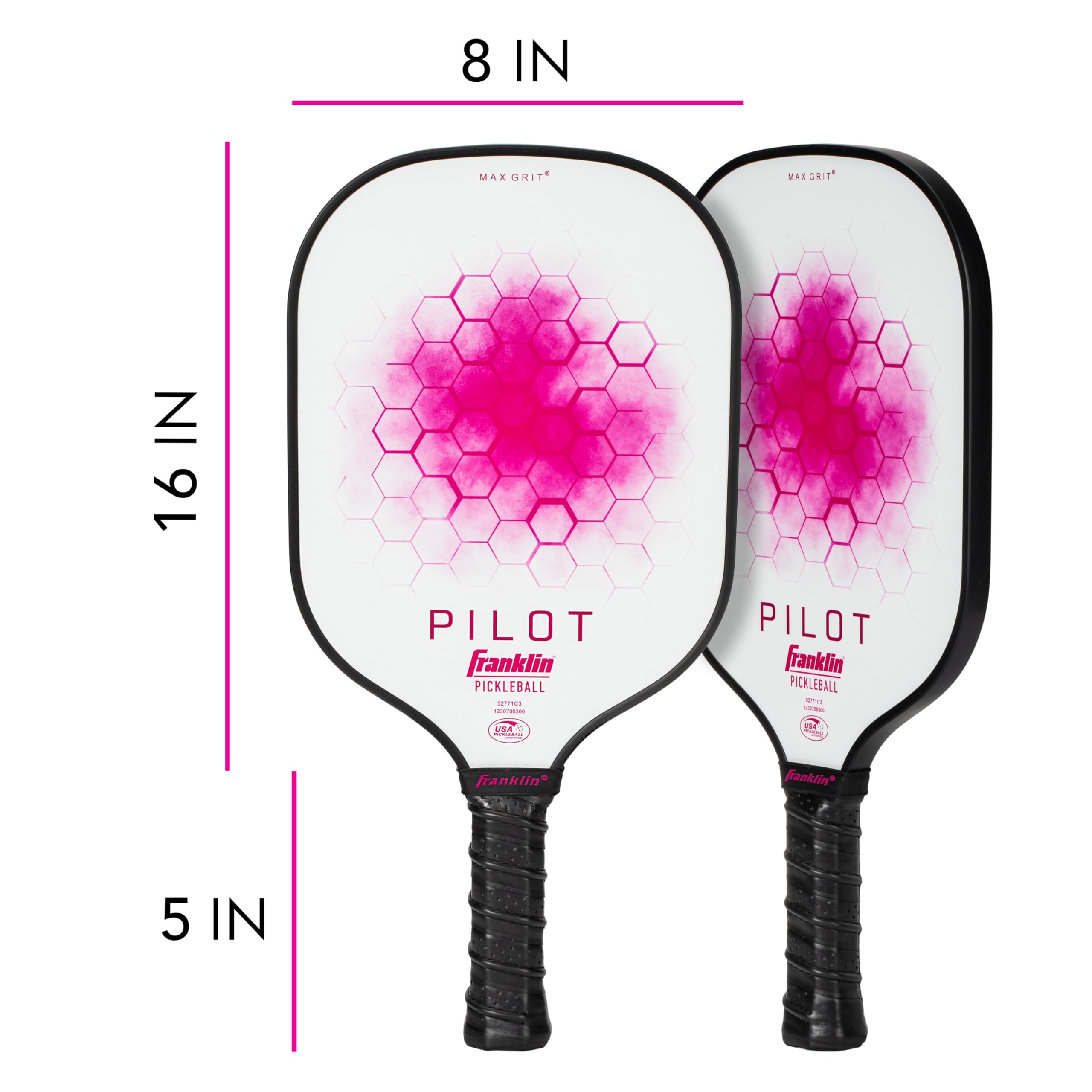 Foto 3 pulgar | Pala De Pickleball Franklin Sports Pilot De Polipropileno Rosa - Venta Internacional.