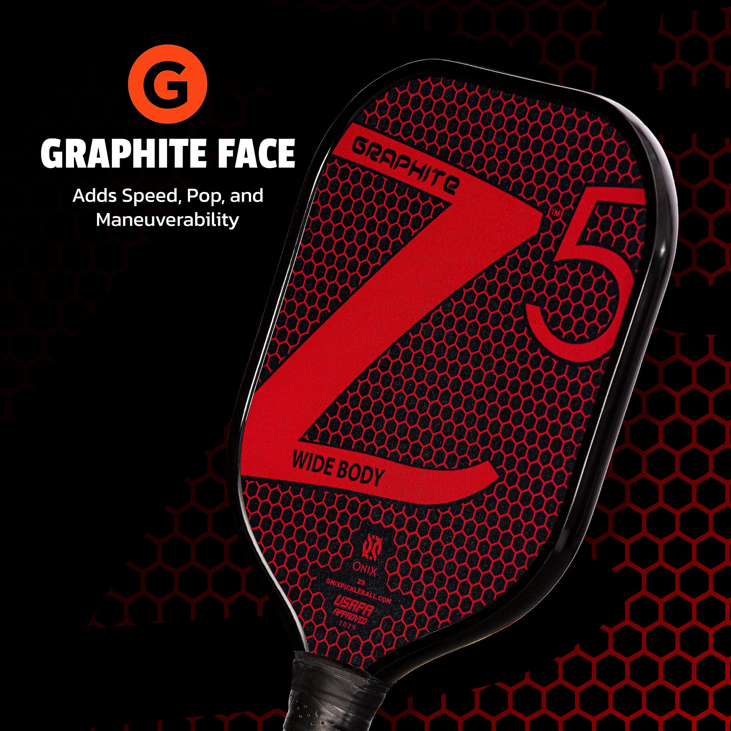Foto 5 | Paleta De Pickleball Onix Graphite Z5 Roja - Venta Internacional.
