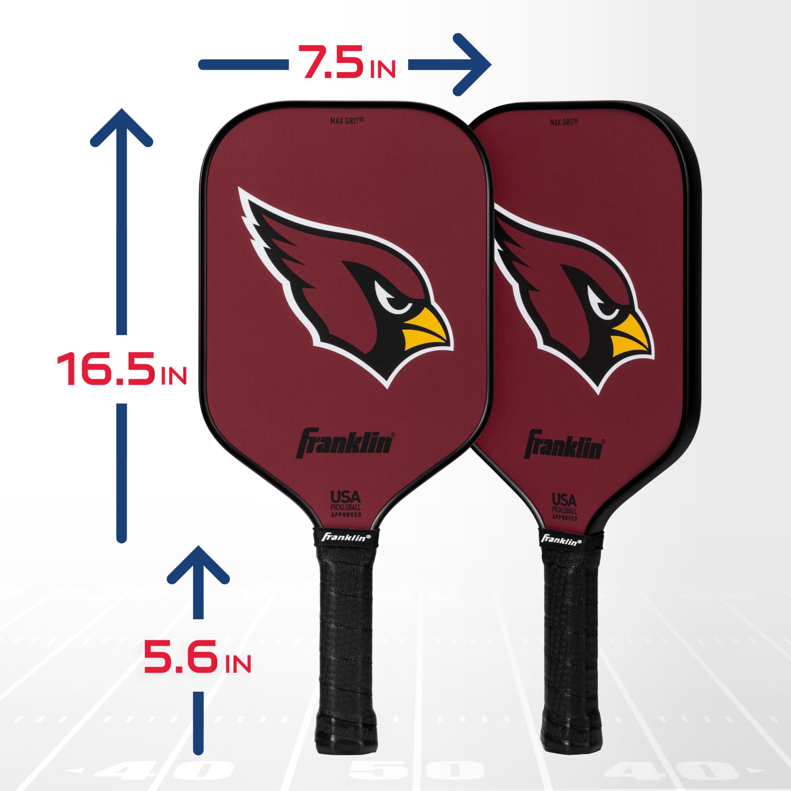 Foto 3 pulgar | Pickleball Paddle Franklin Sports Arizona Cardinals Nfl - Venta Internacional.