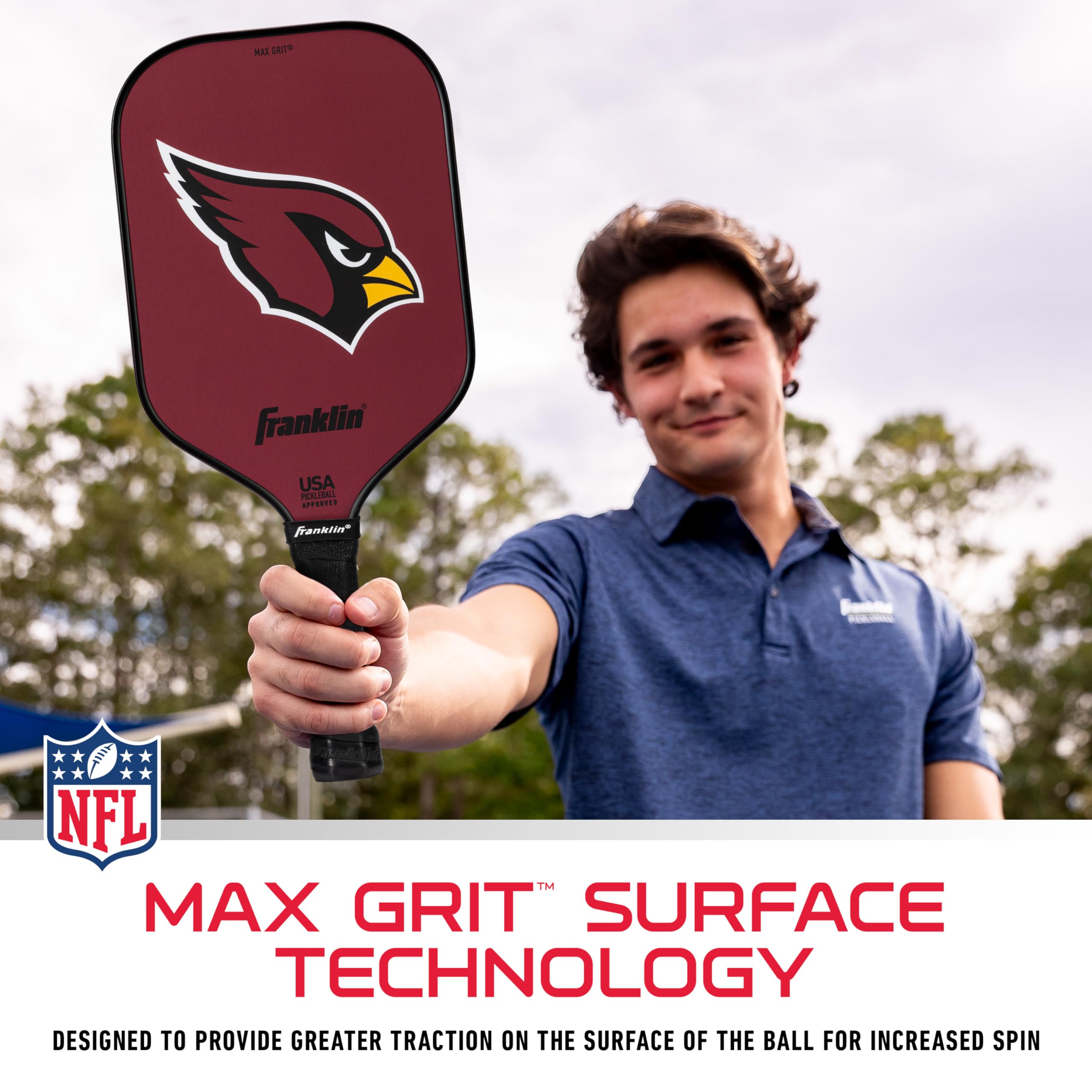 Foto 5 pulgar | Pickleball Paddle Franklin Sports Arizona Cardinals Nfl - Venta Internacional.