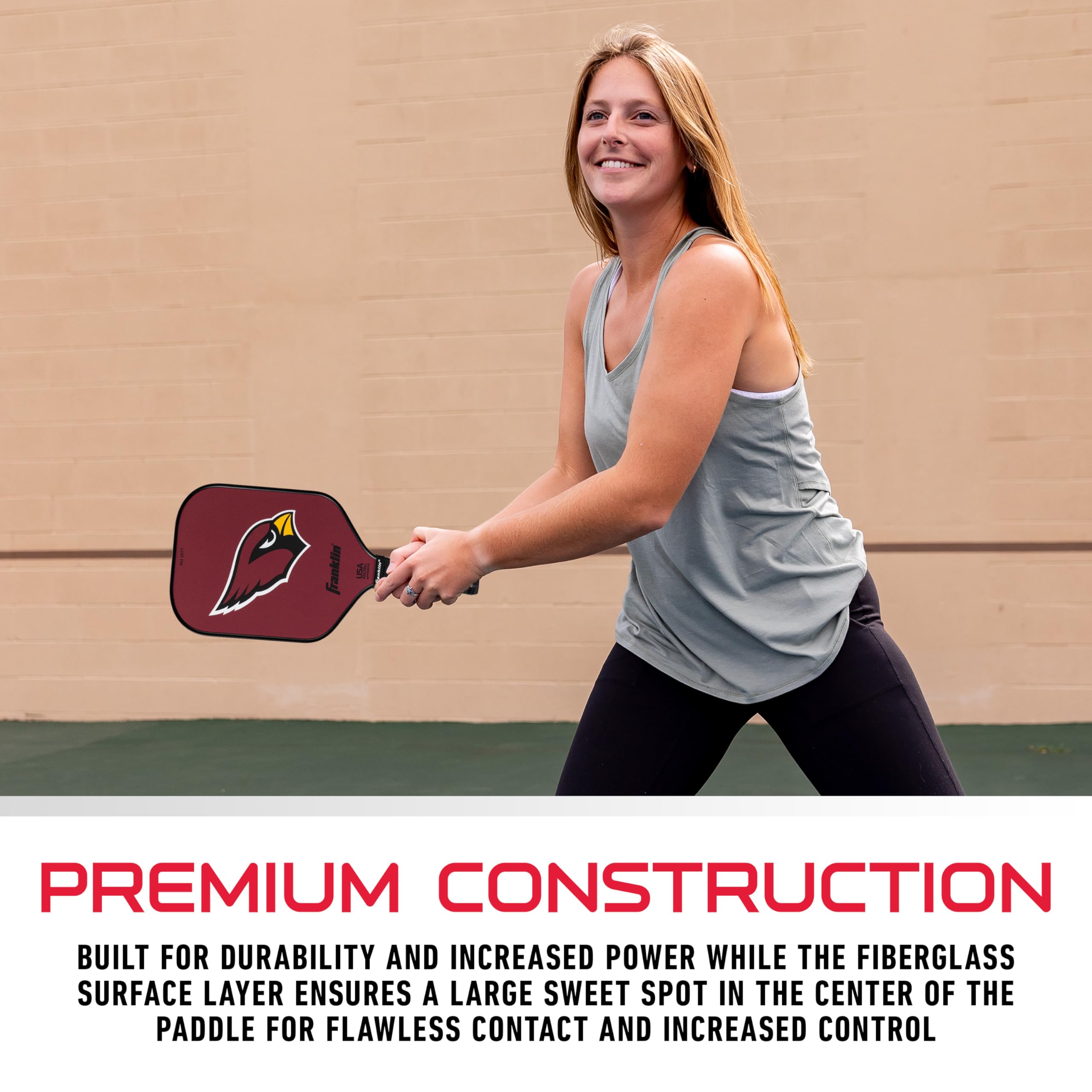 Foto 6 pulgar | Pickleball Paddle Franklin Sports Arizona Cardinals Nfl - Venta Internacional.