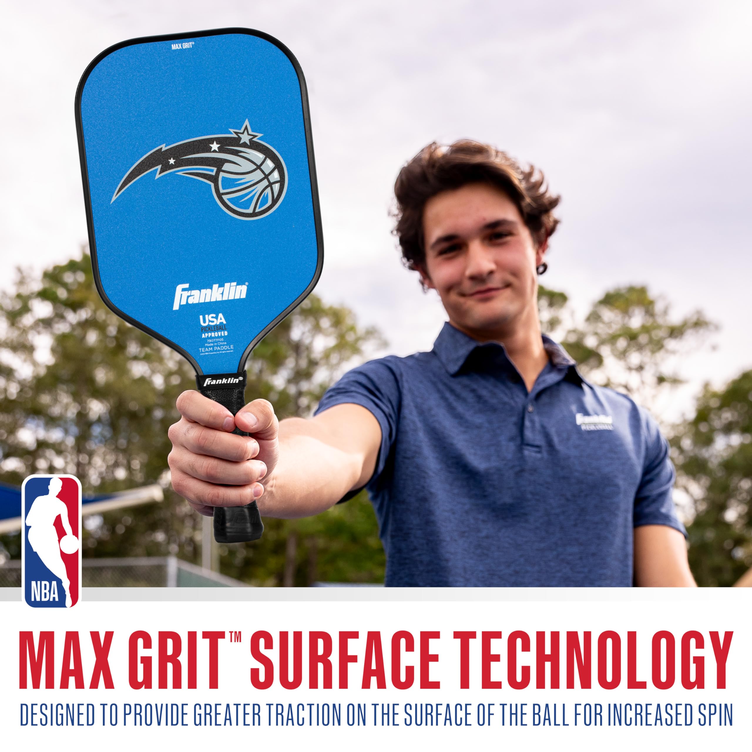 Foto 5 pulgar | Pickleball Paddle Franklin Sports Nba Orlando Magic - Venta Internacional.