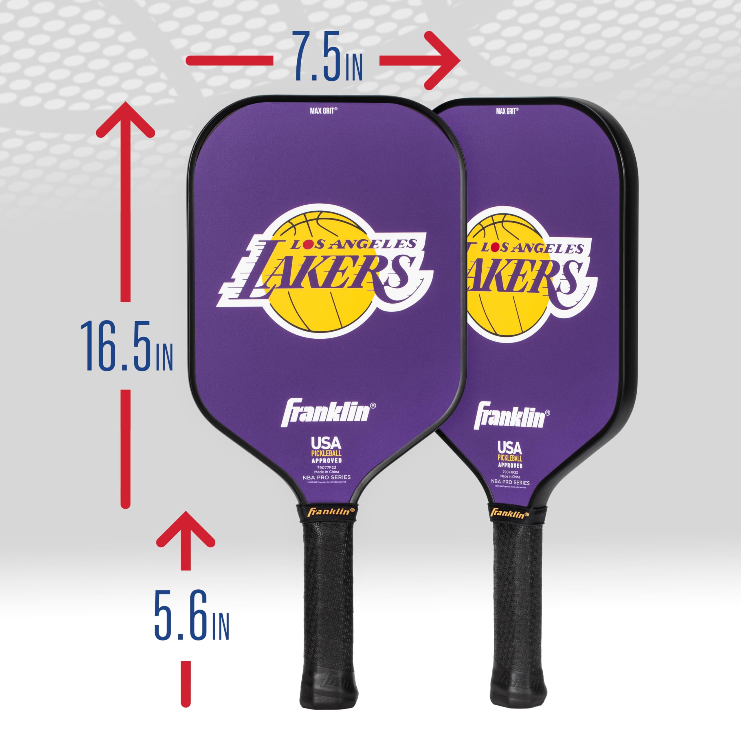 Foto 3 pulgar | Pickleball Paddle Franklin Sports Nba Los Angeles Lakers - Venta Internacional.