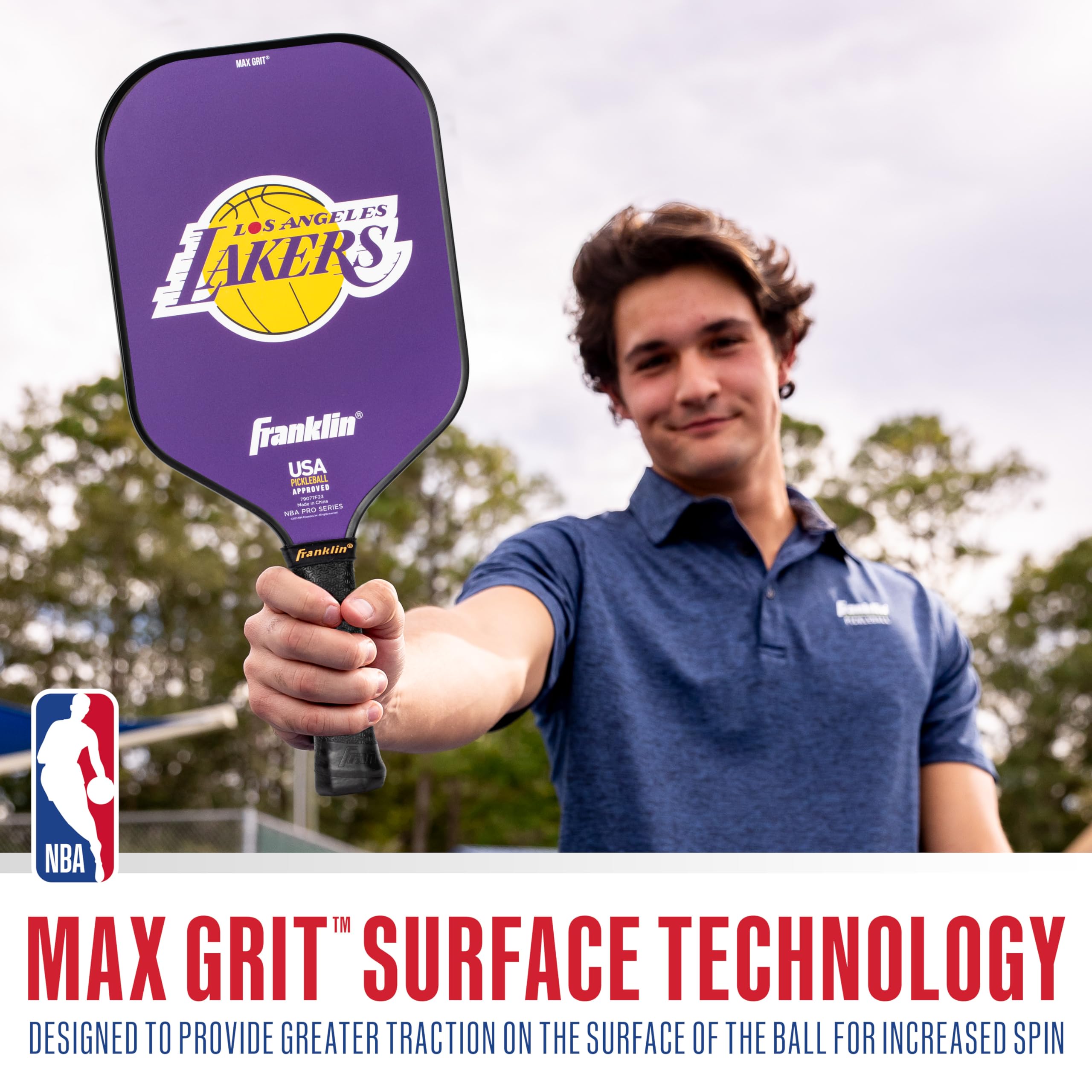 Foto 5 pulgar | Pickleball Paddle Franklin Sports Nba Los Angeles Lakers - Venta Internacional.