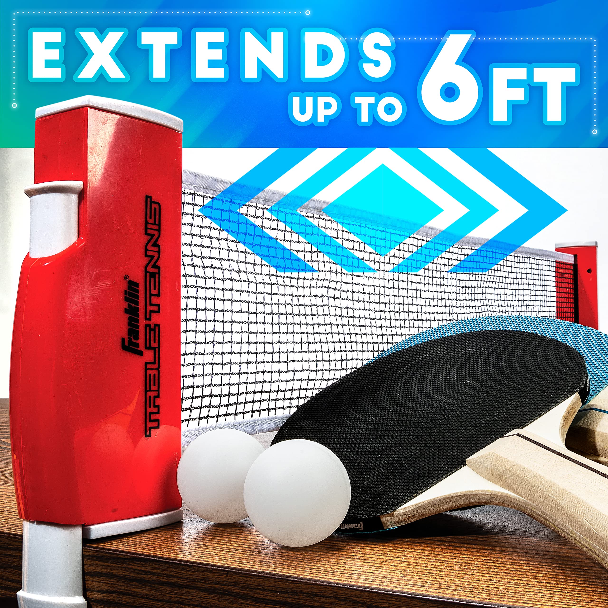 Foto 4 pulgar | Set De Tenis De Mesa Franklin Sports Table Tennis To Go - Venta Internacional.